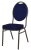 blue reception chair