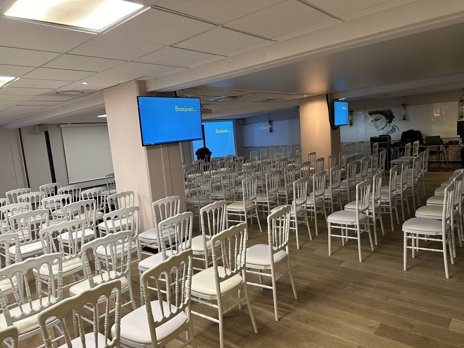 Chaise Napoleon recyclable blanche - assise blanche - Visuel 4