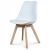 Chaise scandinave blanche n°2