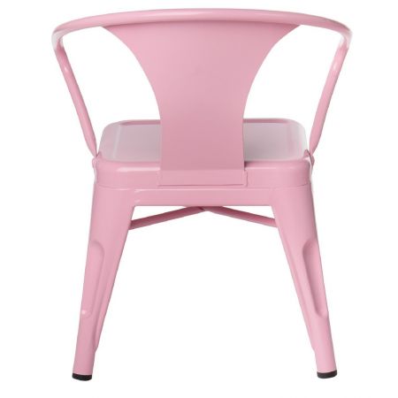 Chaise tolix kids rose