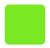 tolix style chair, green recyclable pp