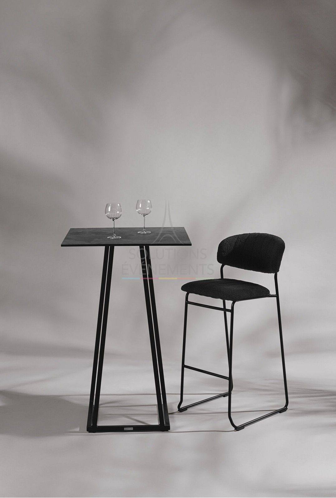 Chantilly high chair black curl - Visual 2