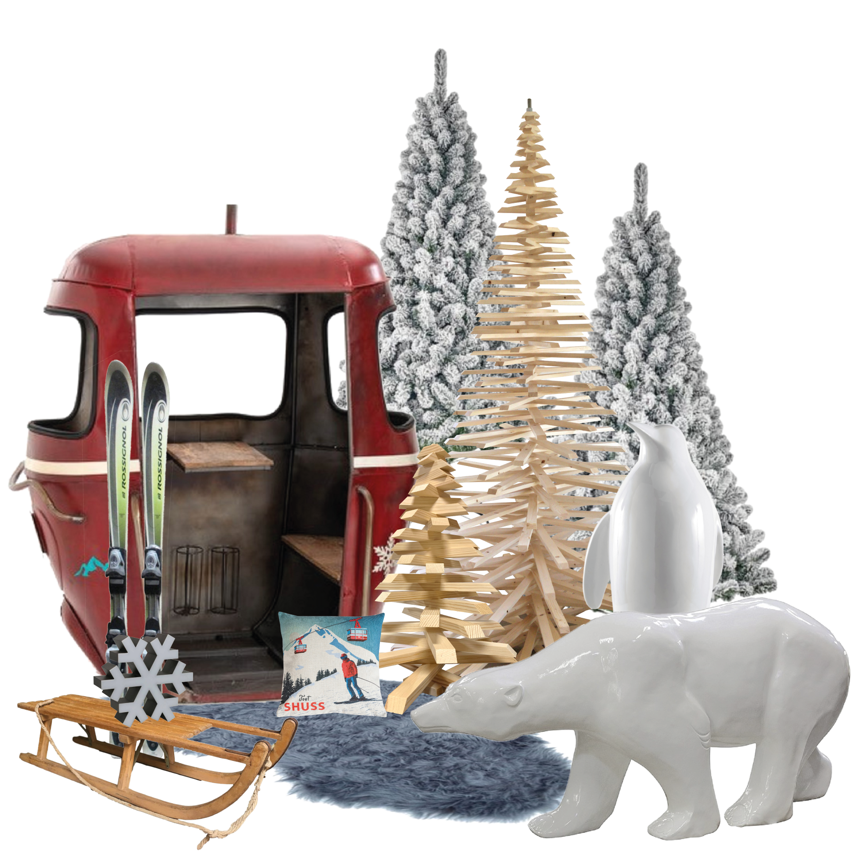 Event inspiration moodboard - Christmas