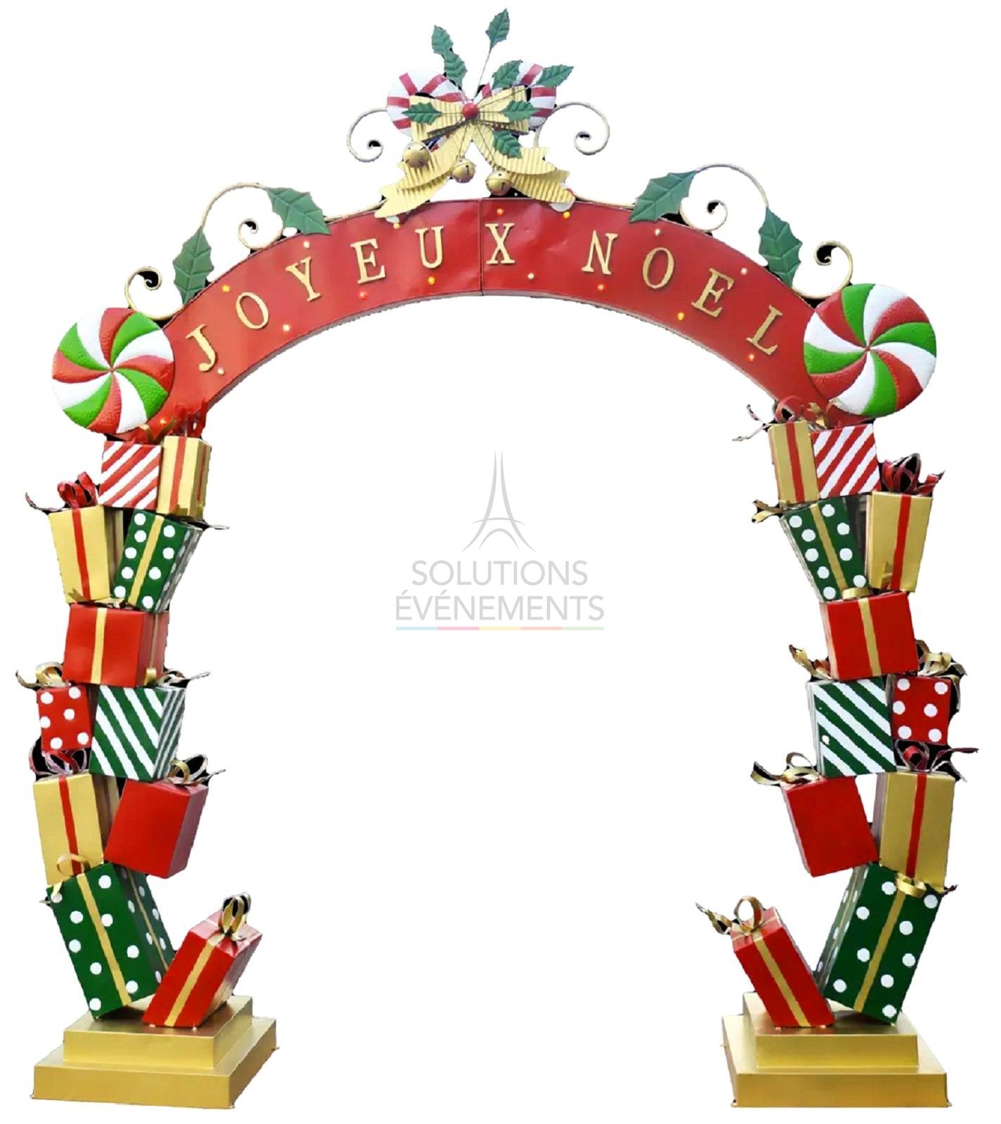 Location d'arche décorative pour Noël