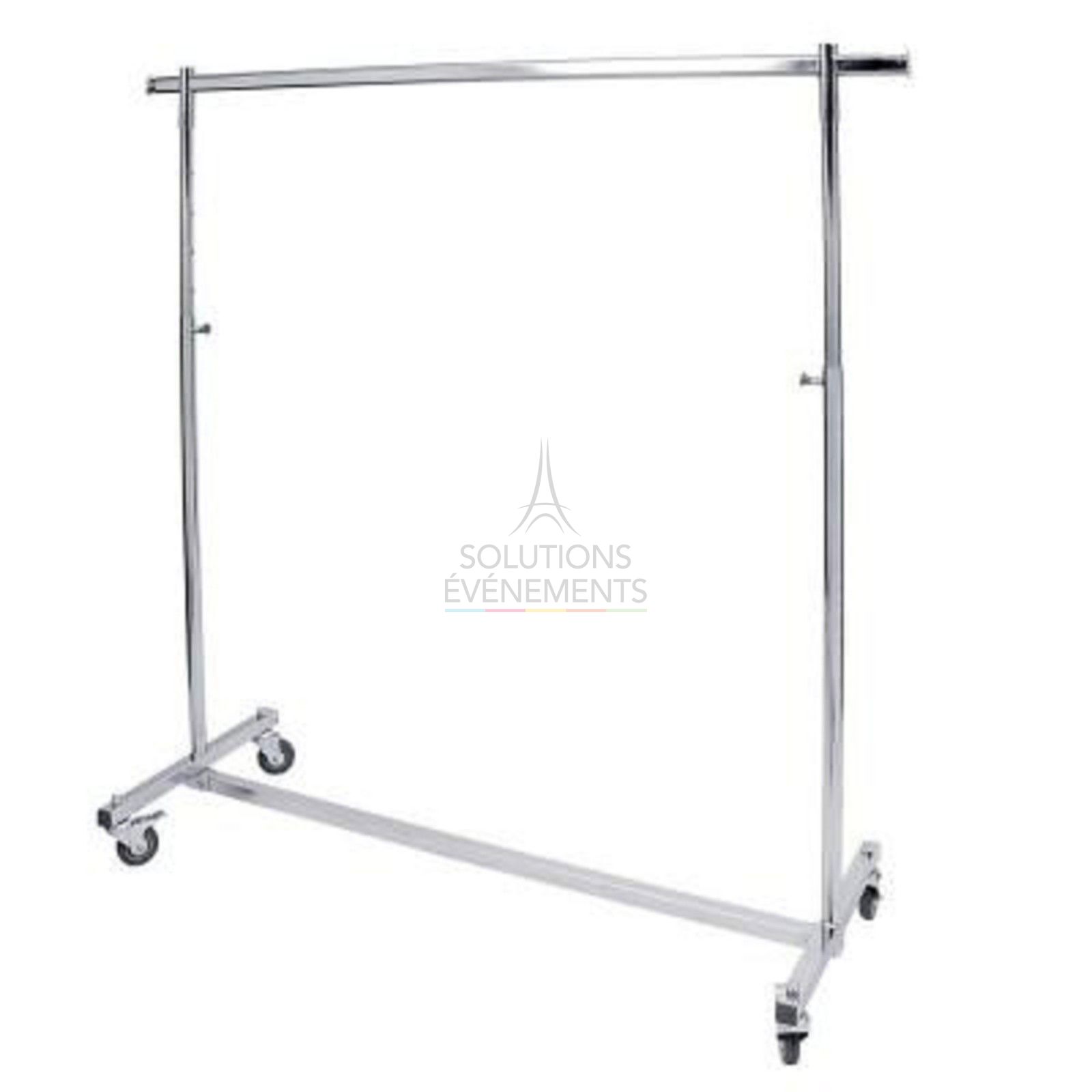 Rental of chrome folding rack