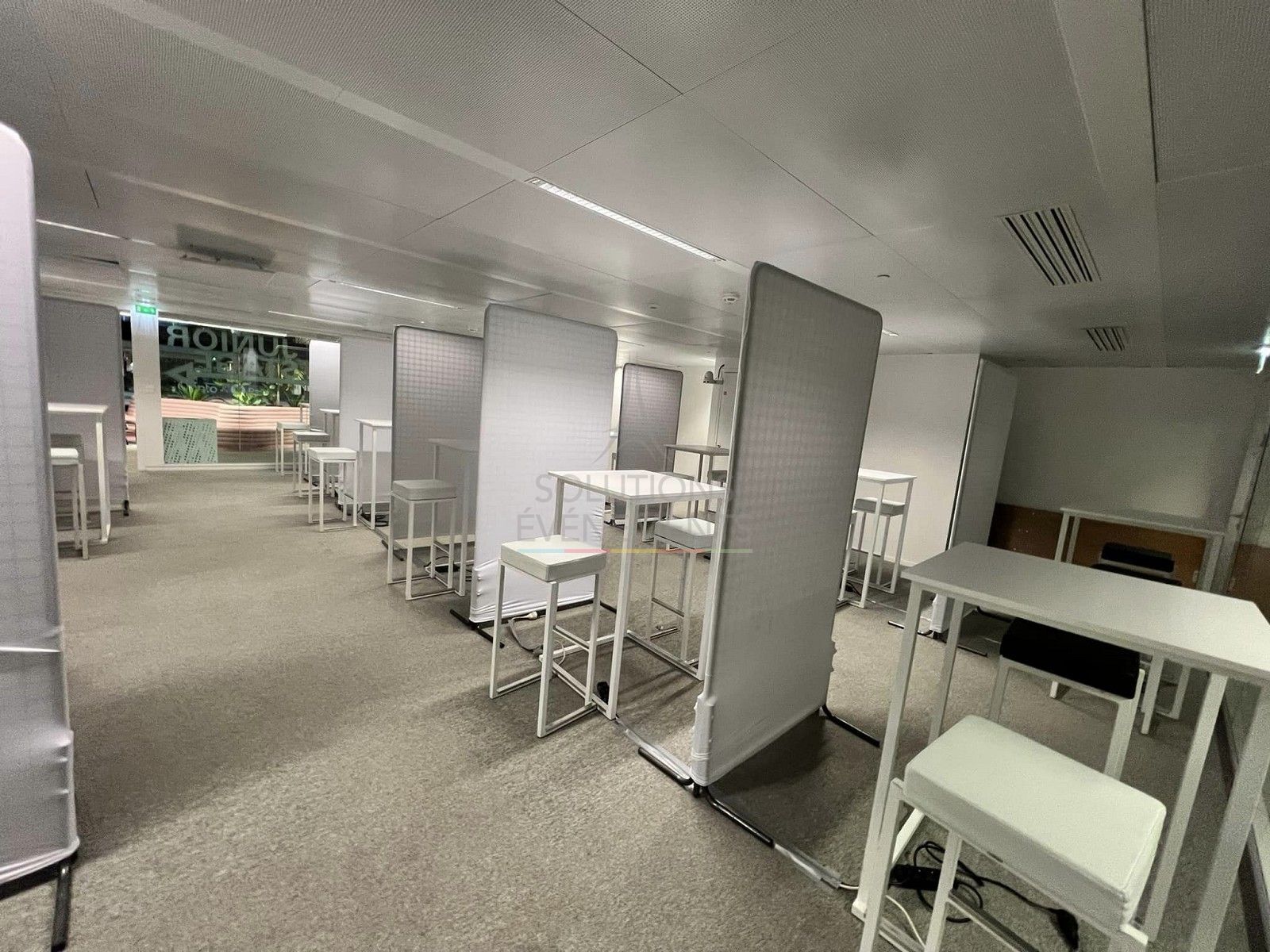 Cloison autoportante - Blanc - Visuel 2