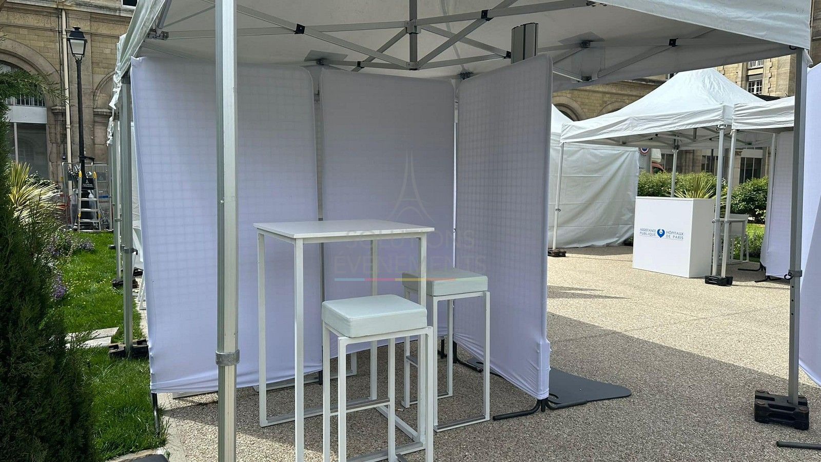 Cloison autoportante - Blanc - Visuel 4