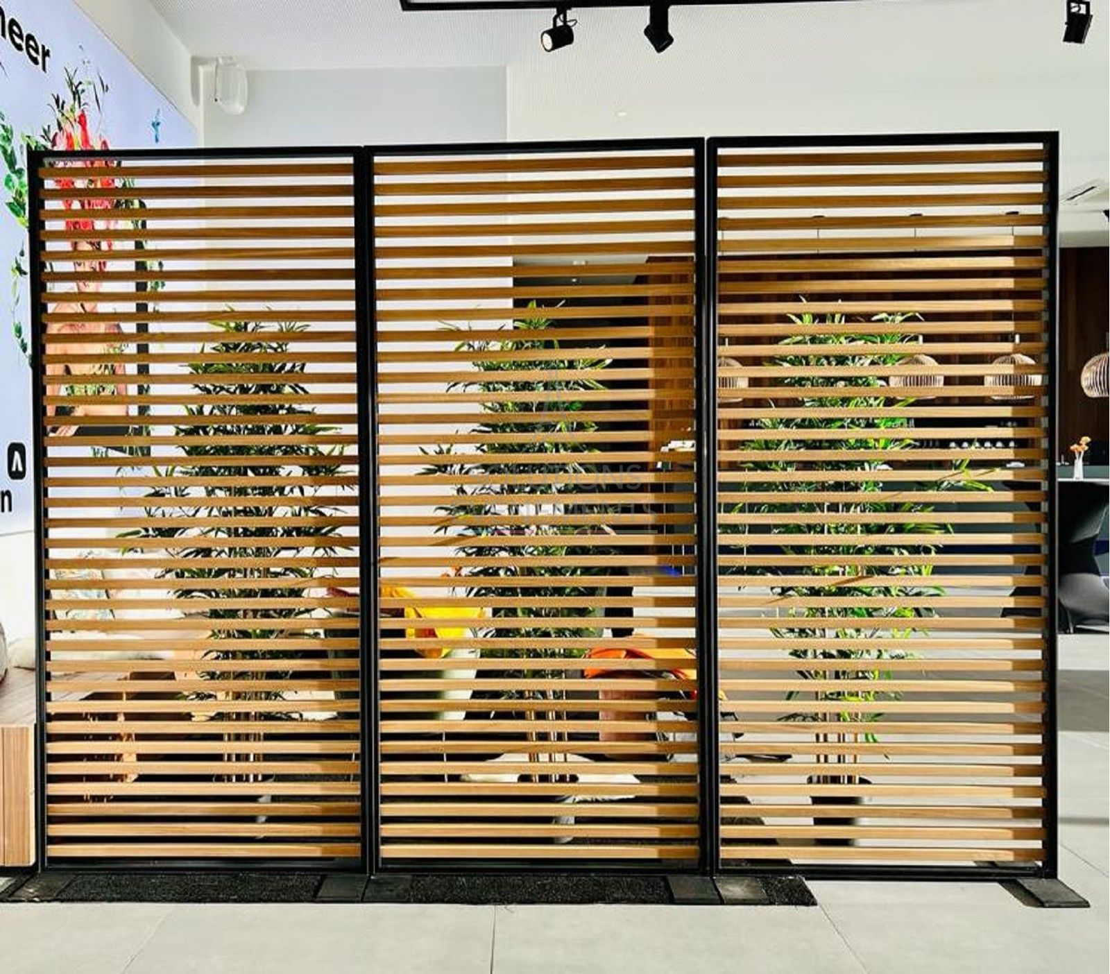 Cloison Premium Aluvision autoportée - 100x200 cm - Visuel 2