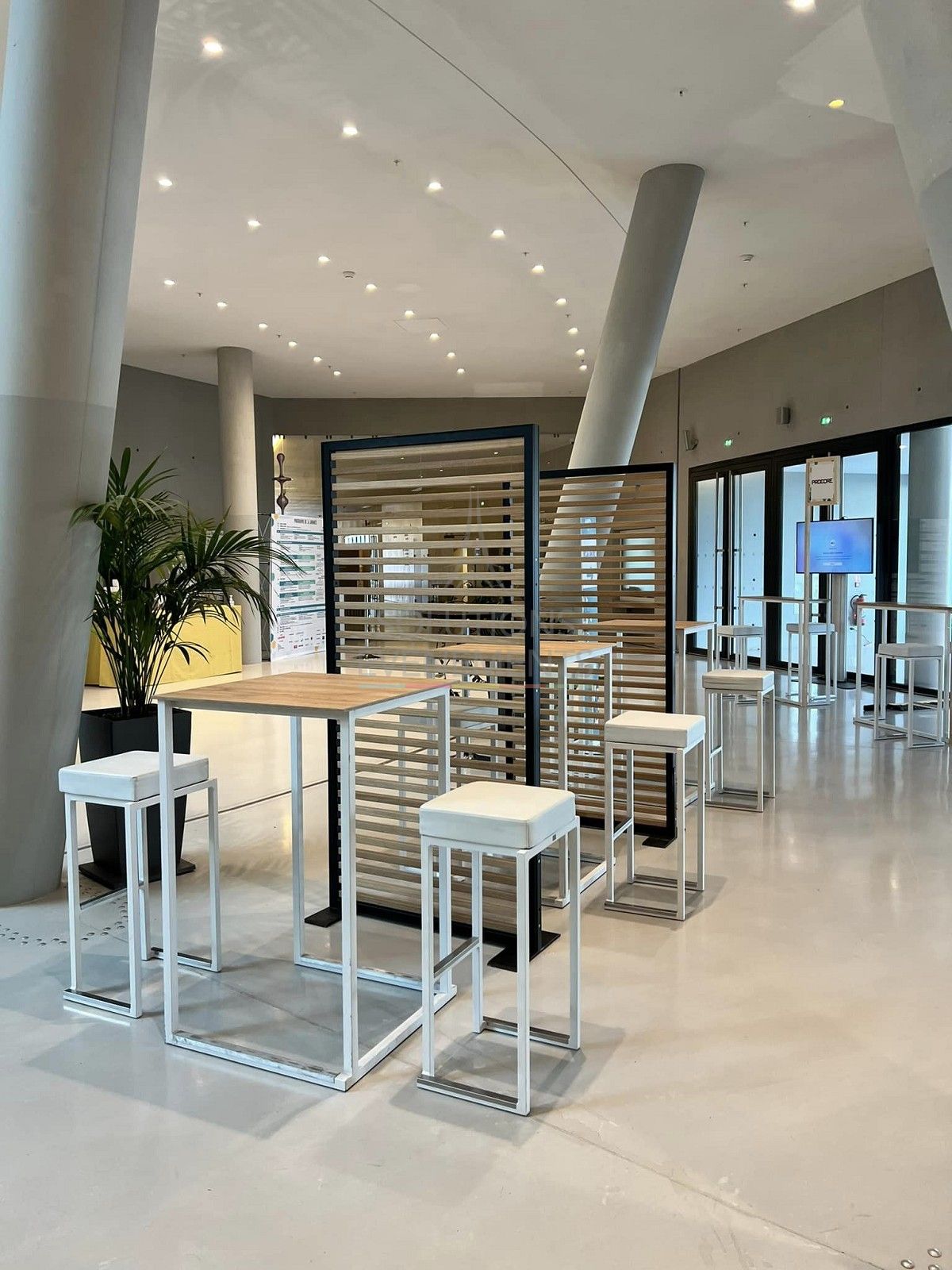 Cloison Premium Aluvision autoportée - 100x200 cm - Visuel 5