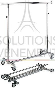 Clothes rack with 40 hangers - Visual 2