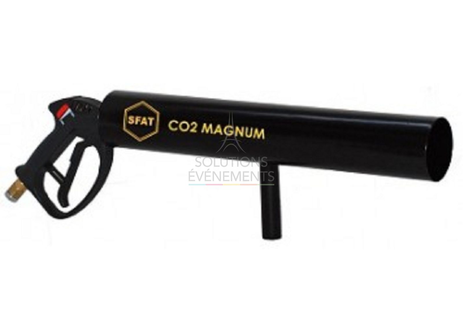 Rental of CO2 cannon for discotheques, student evenings, artist shows, etc...