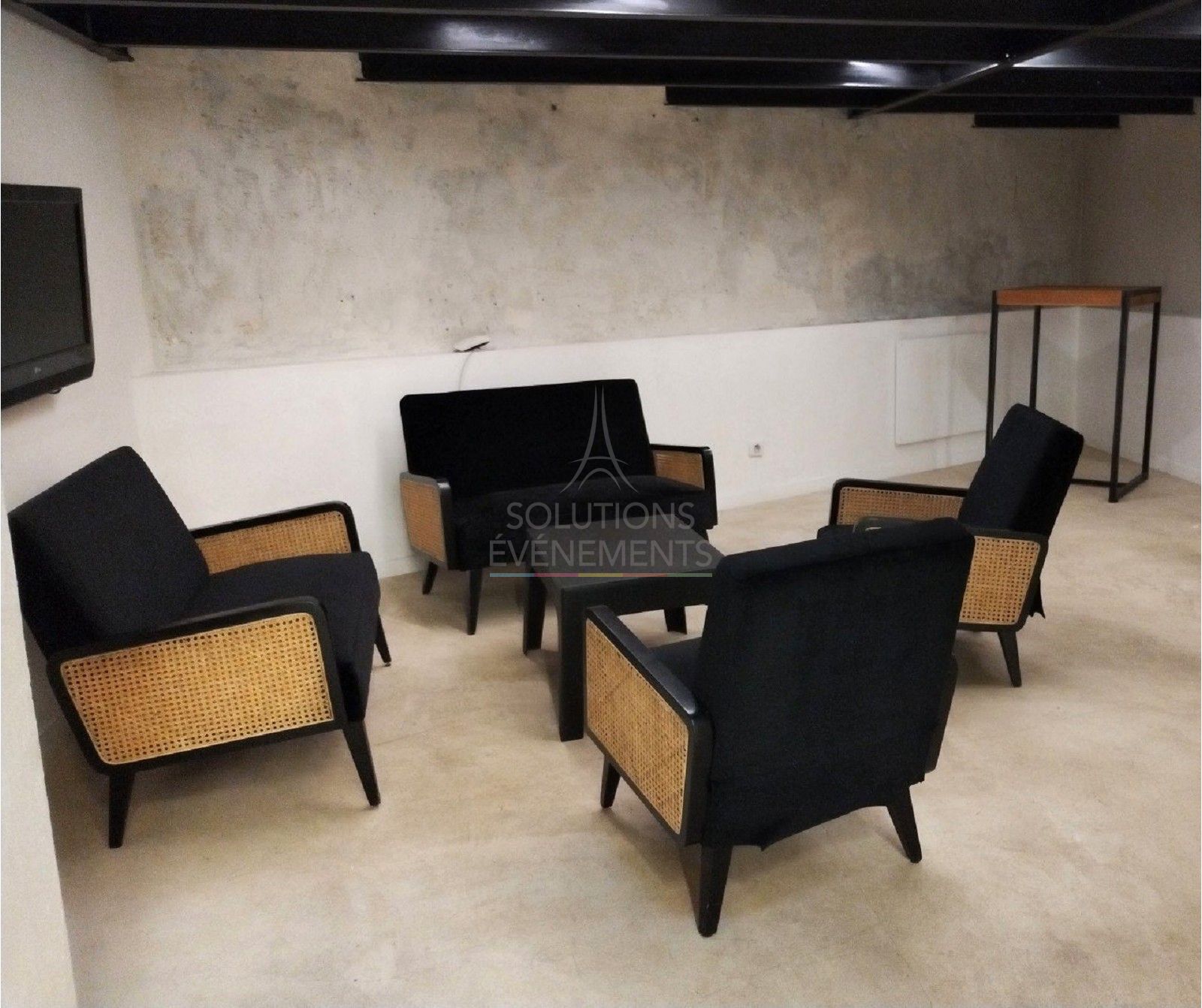 Coffee table - Black lounge - Visual 3