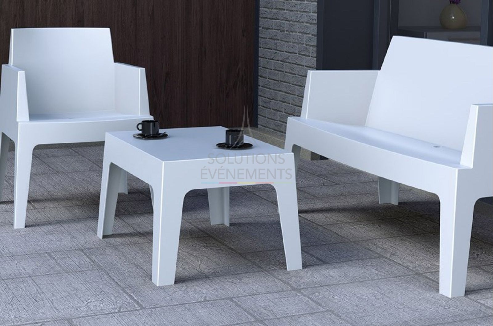Coffee table - Black lounge - Visual 4