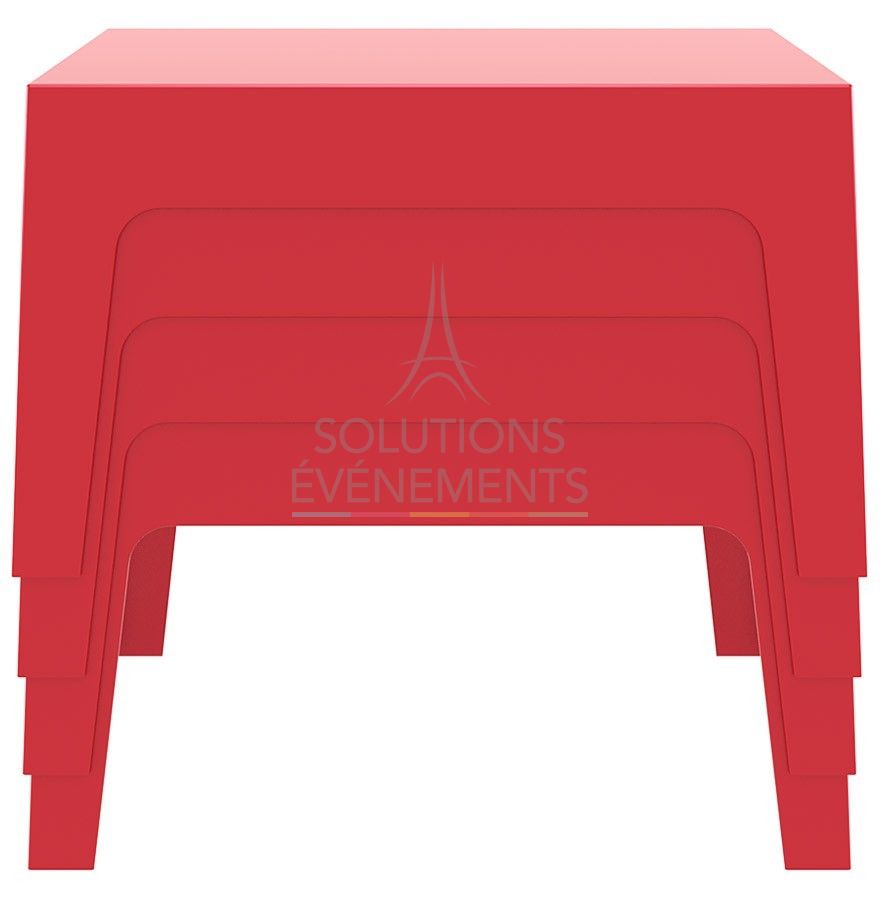 Coffee table - Red Lounge - Visual 3