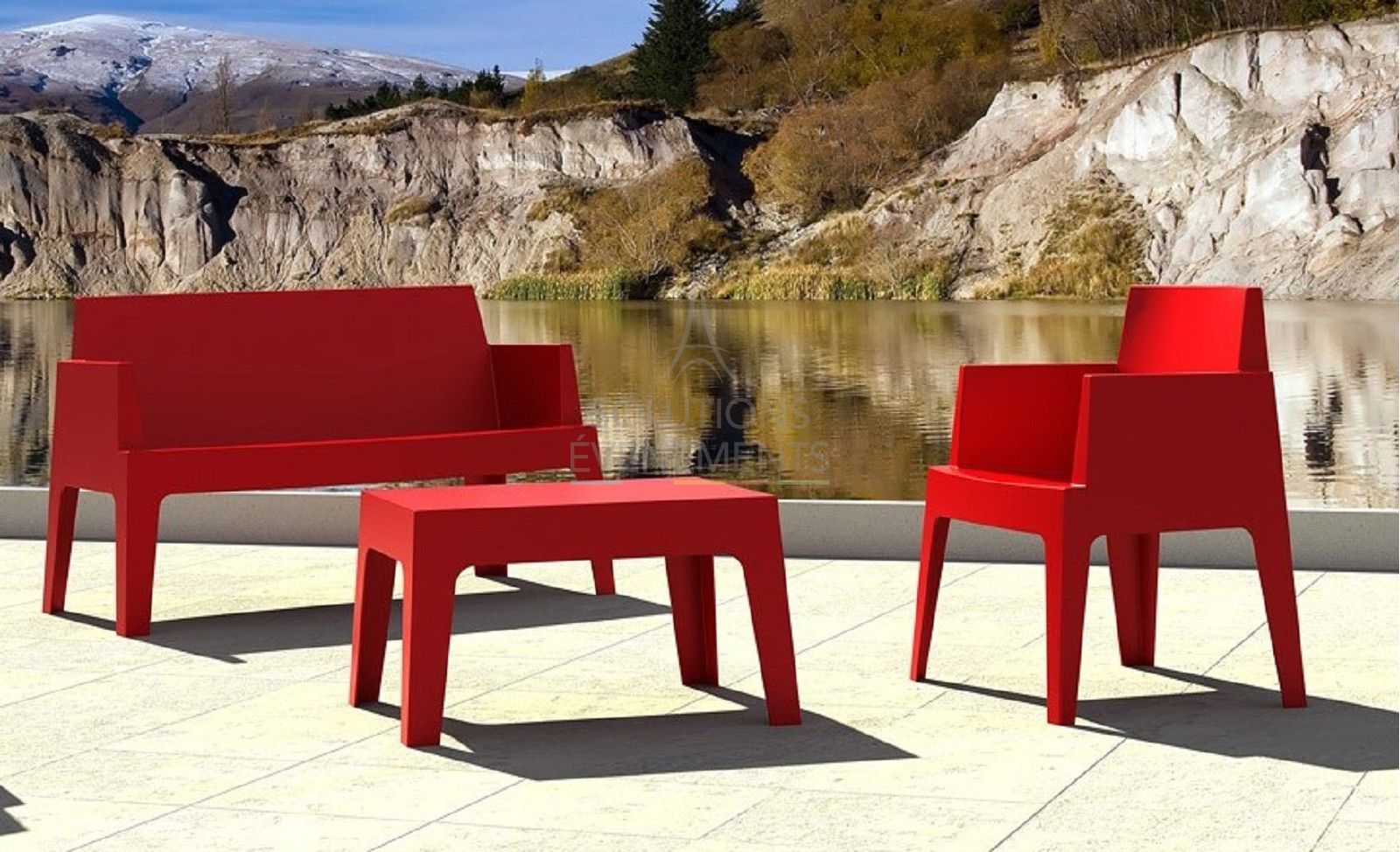 Coffee table - Red Lounge - Visual 4