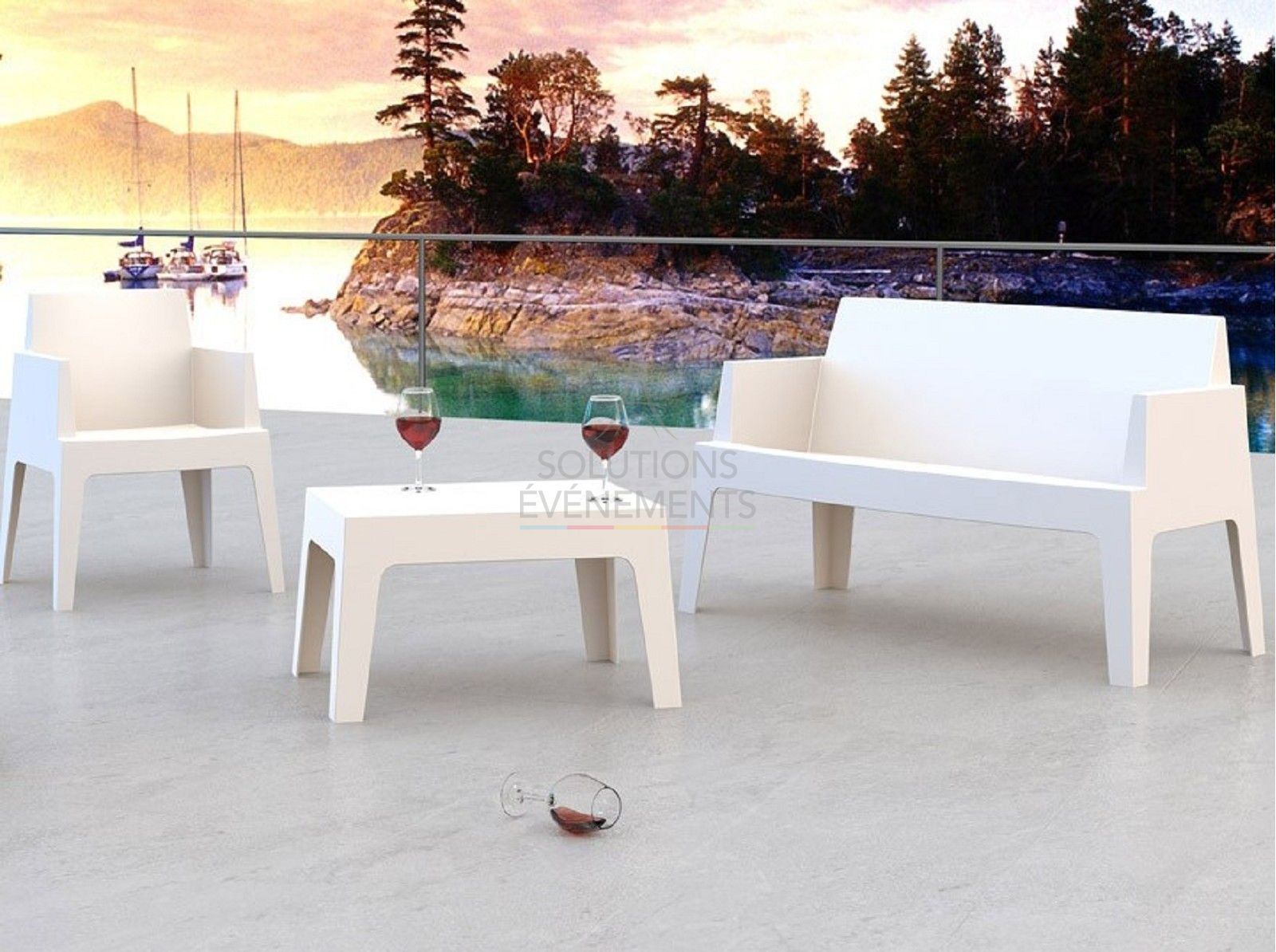 Coffee table - Red Lounge - Visual 6