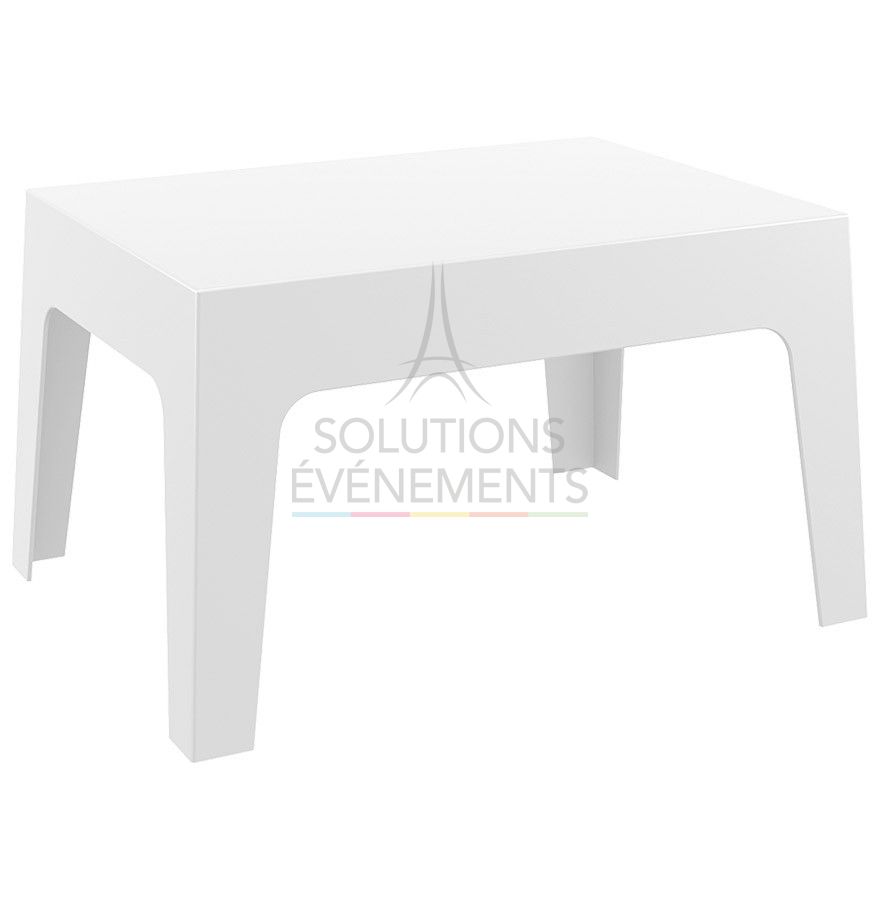 Rental of black lounge coffee table