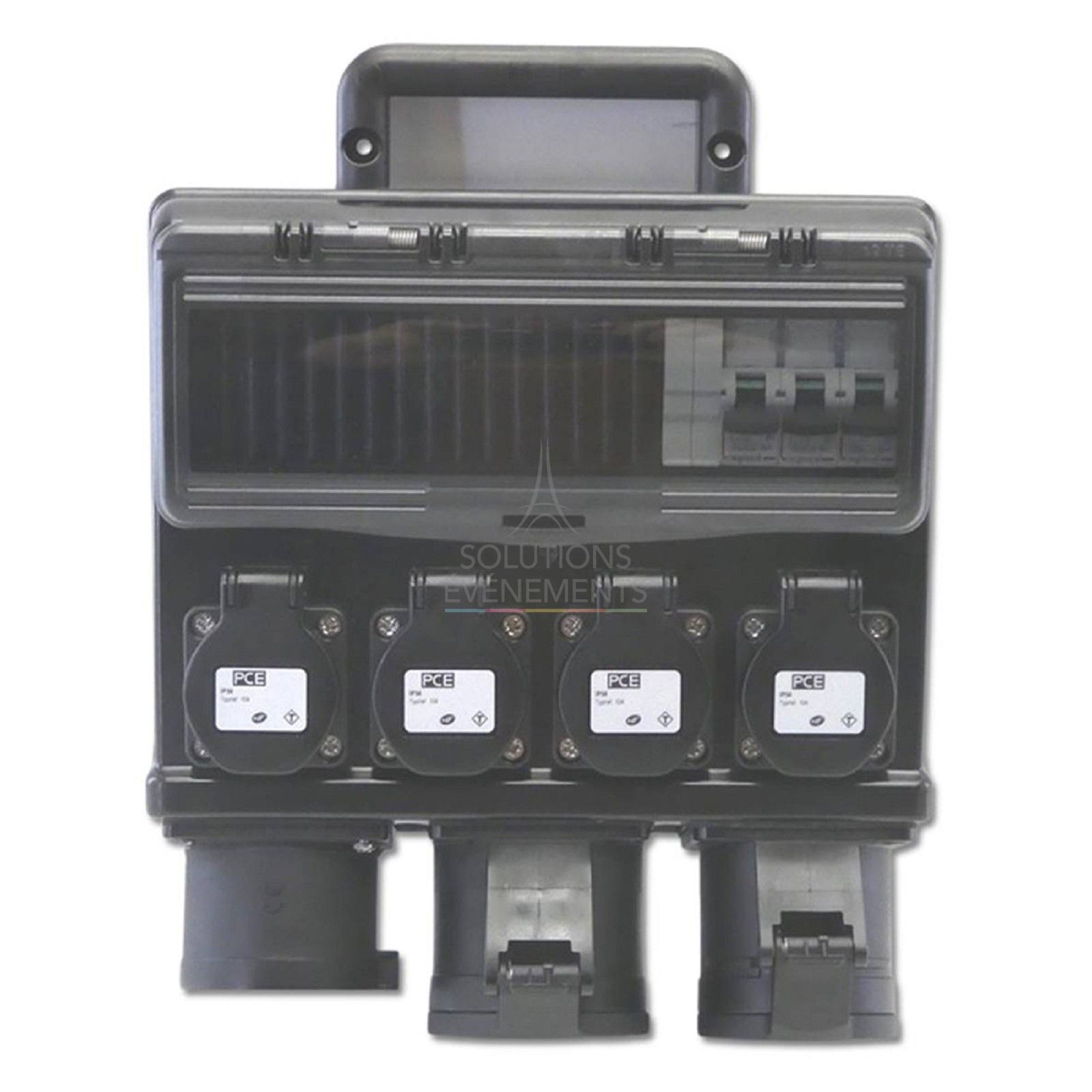 Coffret de distribution - Tri 32A avec 6 sorties - Visuel 2