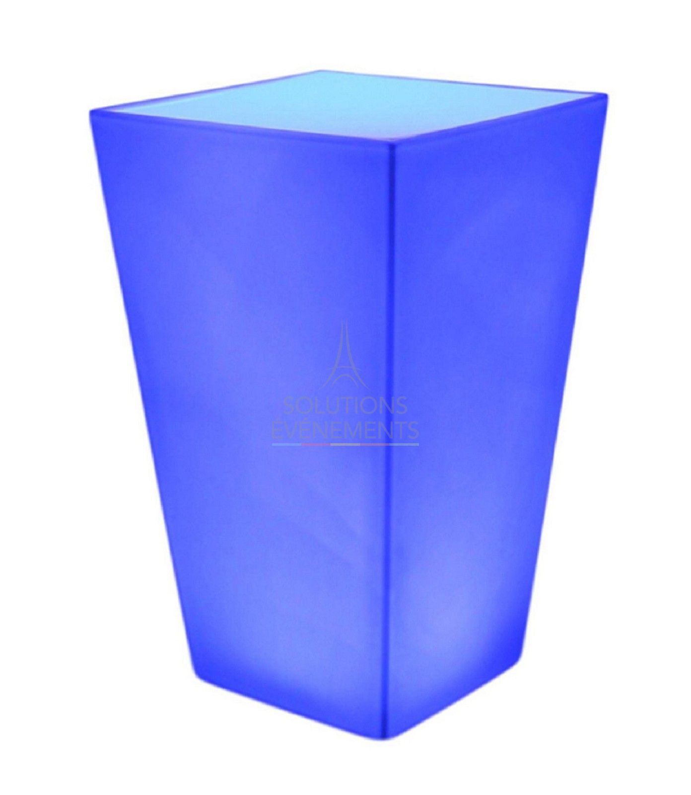 Rental of Conic Party illuminated standing table