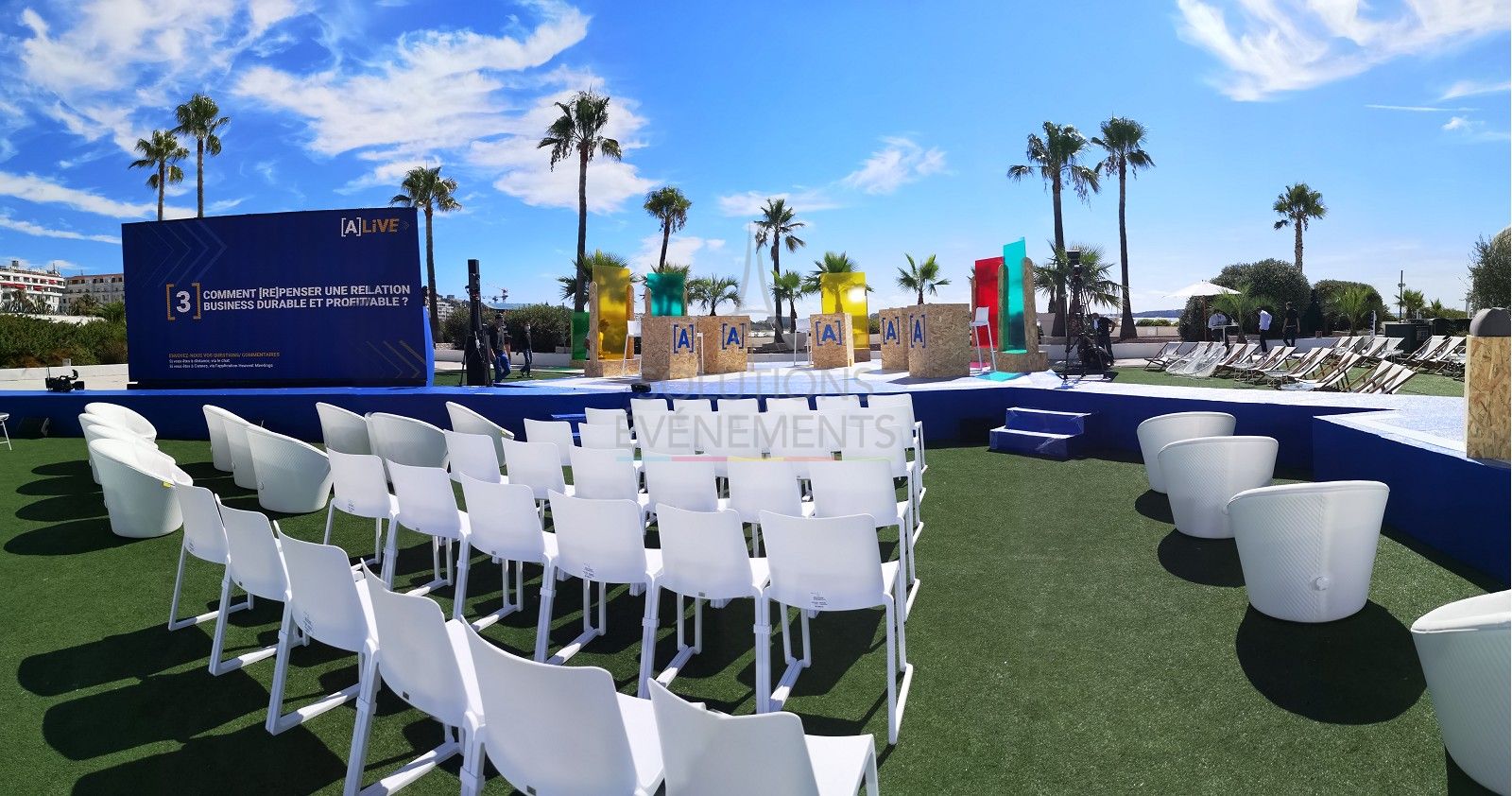 Connecteur blanc pour chaise Kasar - Visuel 4