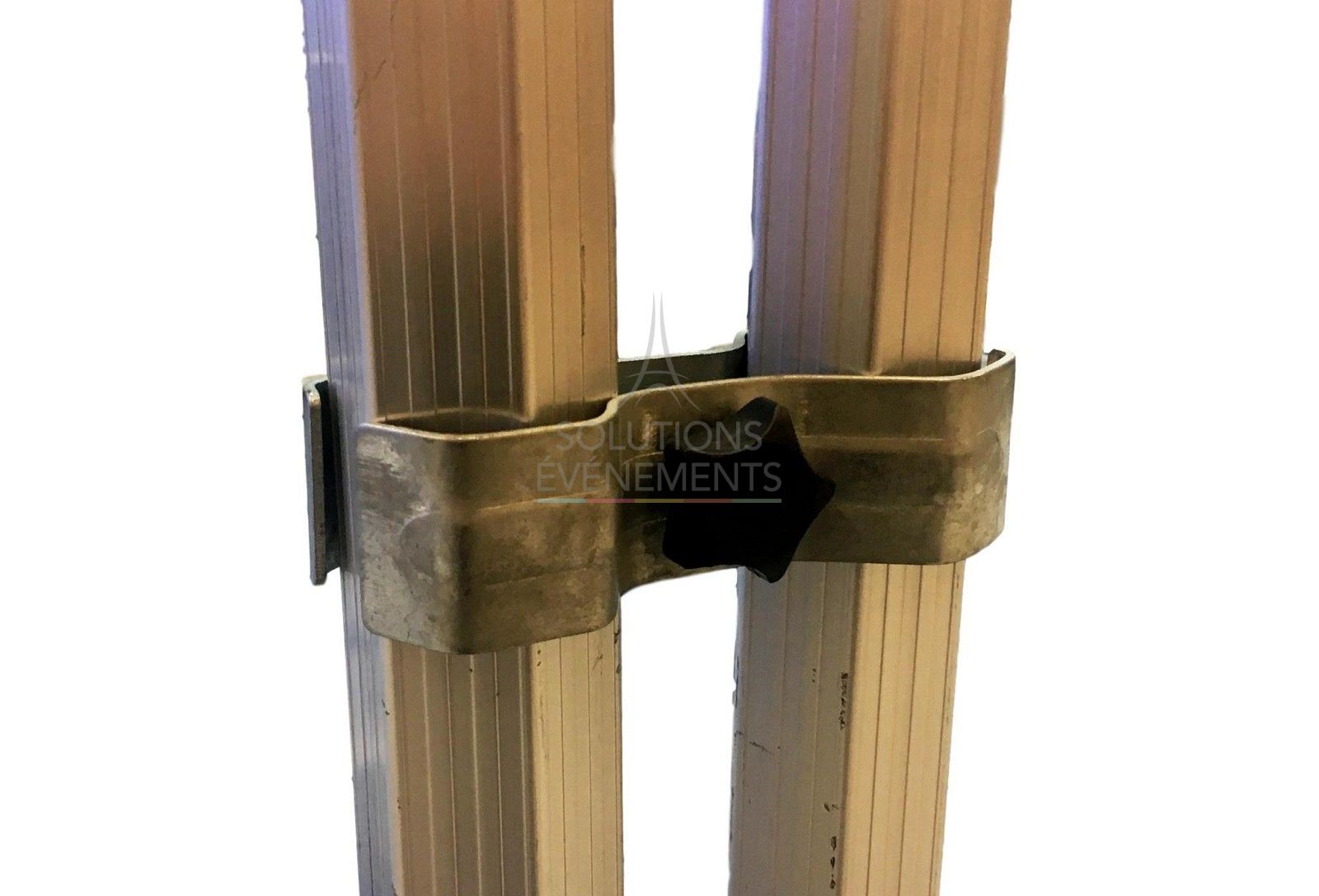 Rental of connector for folding tent