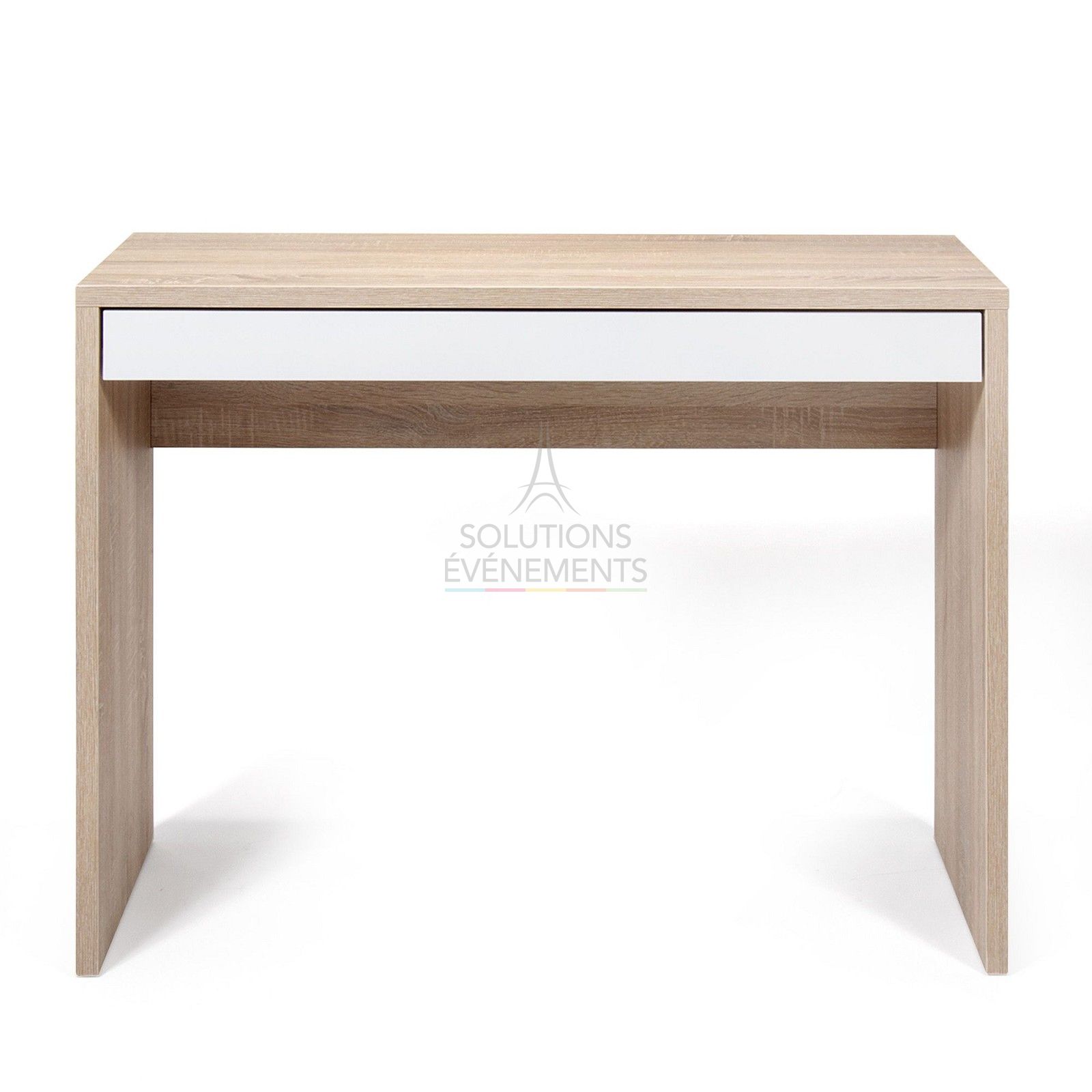 Console scandinave - Chêne clair - Visuel 2