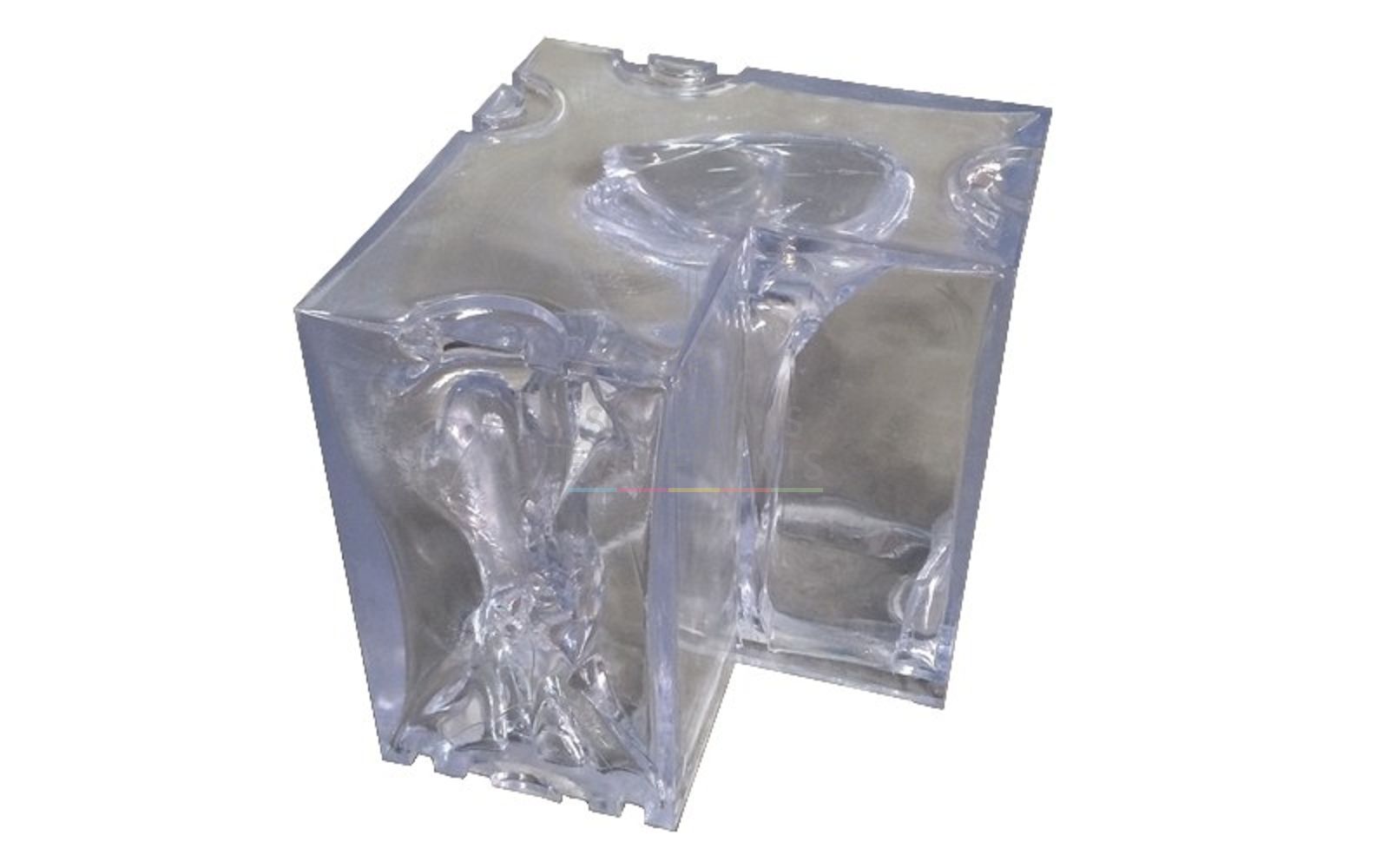 Rental of fake ice bricks