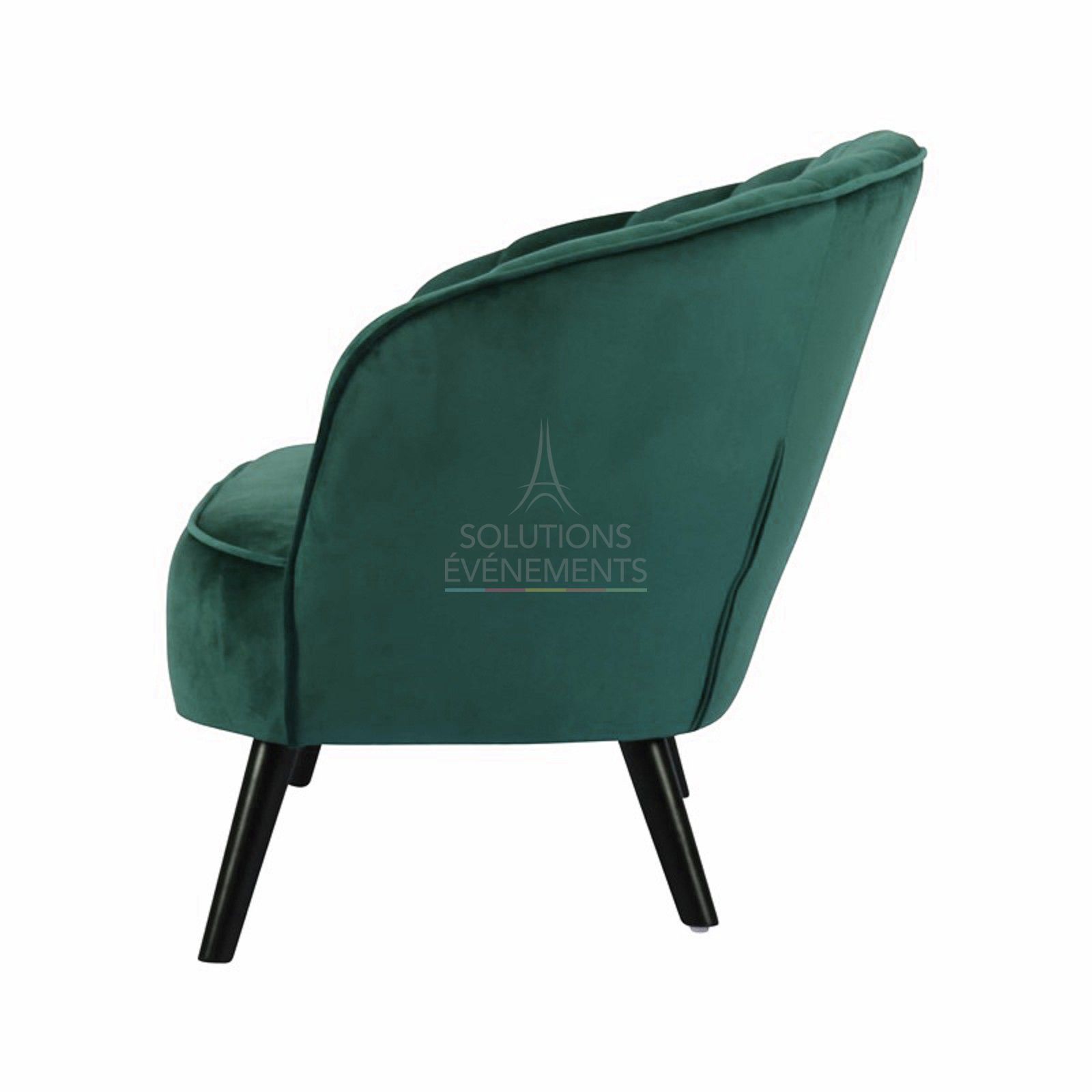 Corolle green velvet sofa - Visual 3
