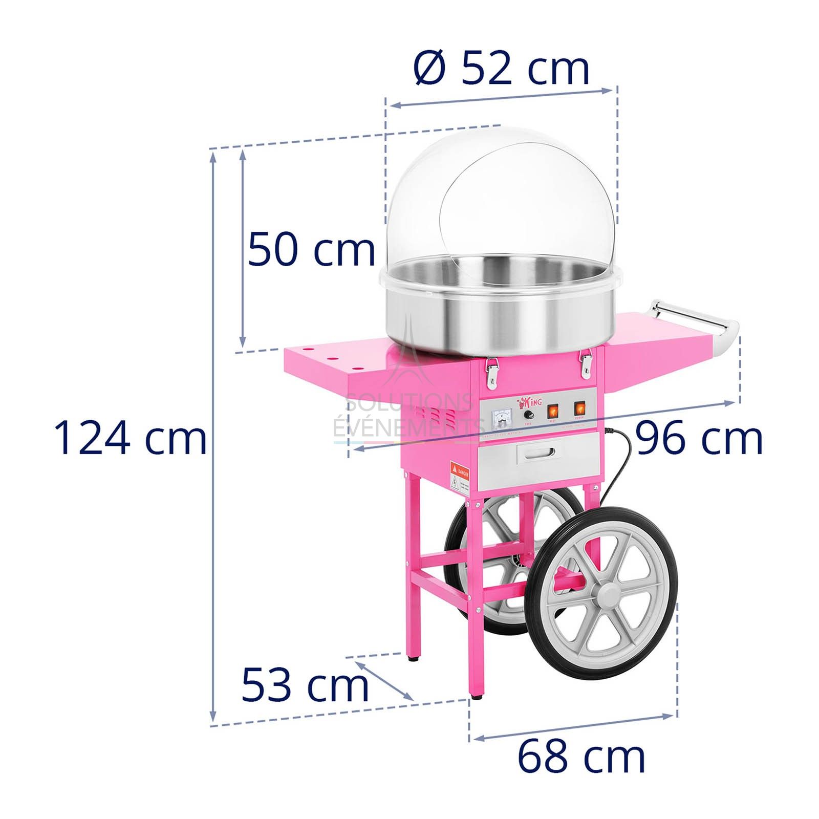 Cotton candy machine with bubble - Visual 6
