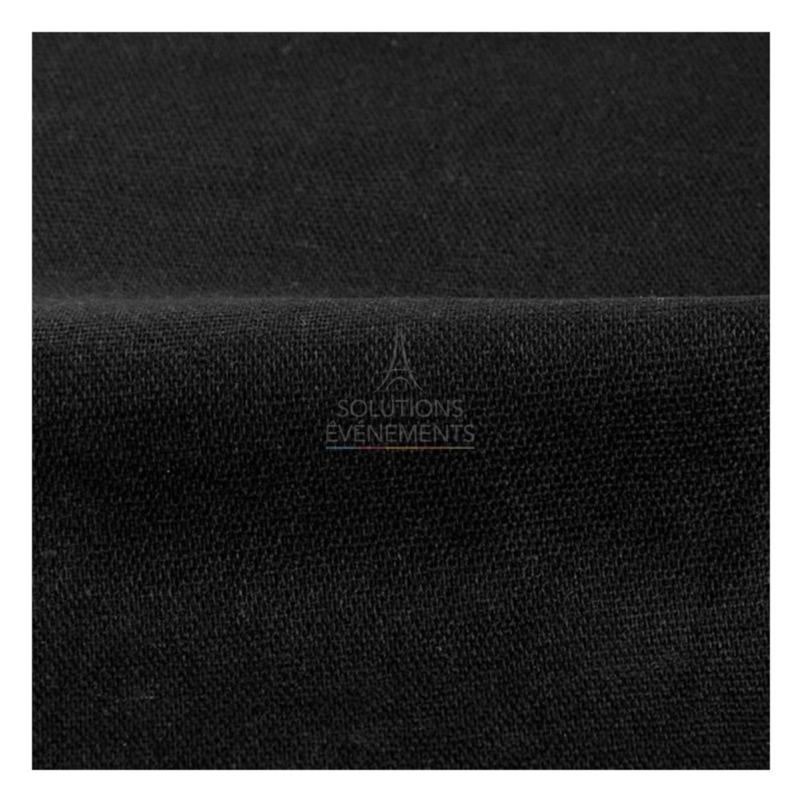 Coupe au ml coton gratté noir 140g - 011347 - Visuel 3