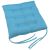 Turquoise chair cushion