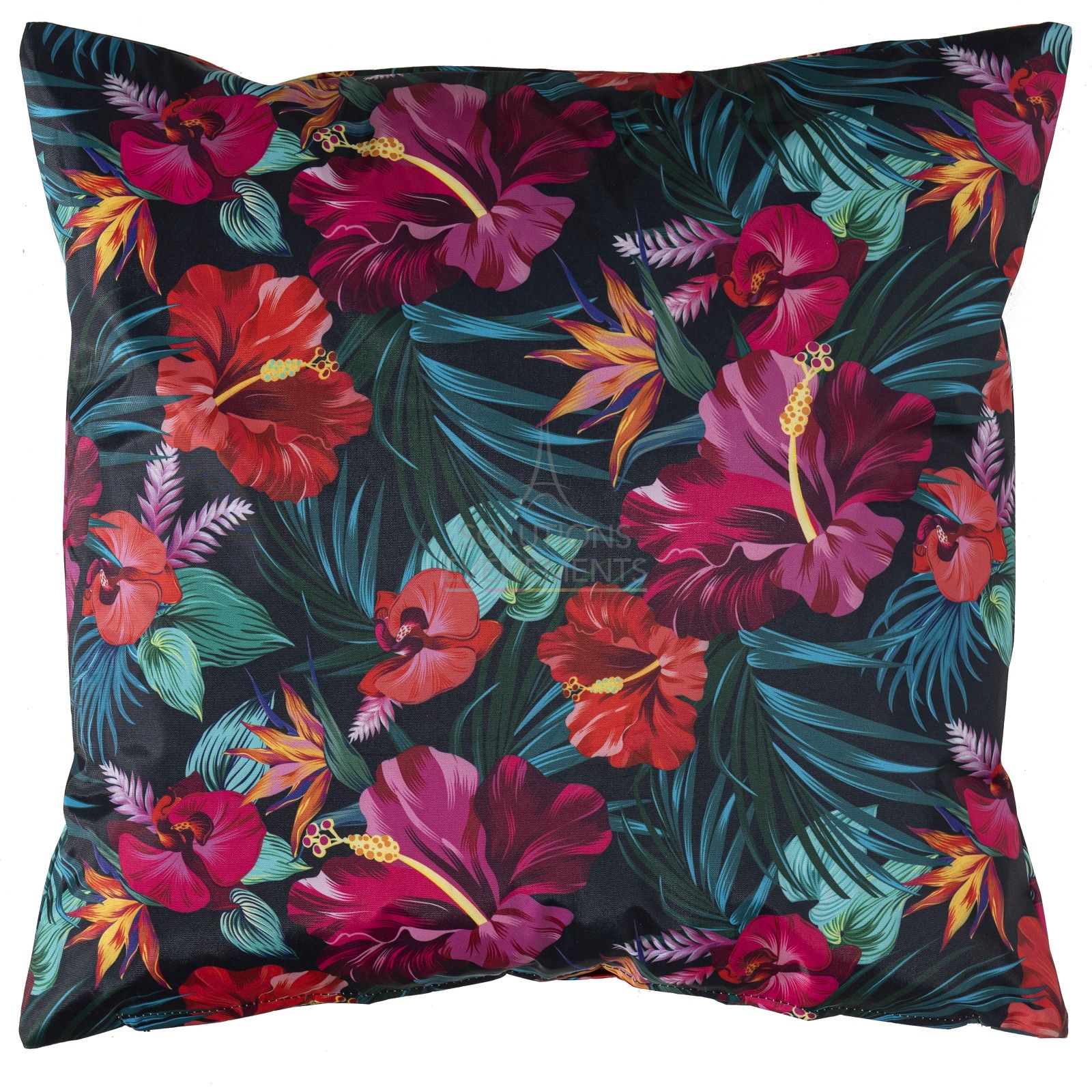 Location Coussin Exotique impermeable en 45x45 cm