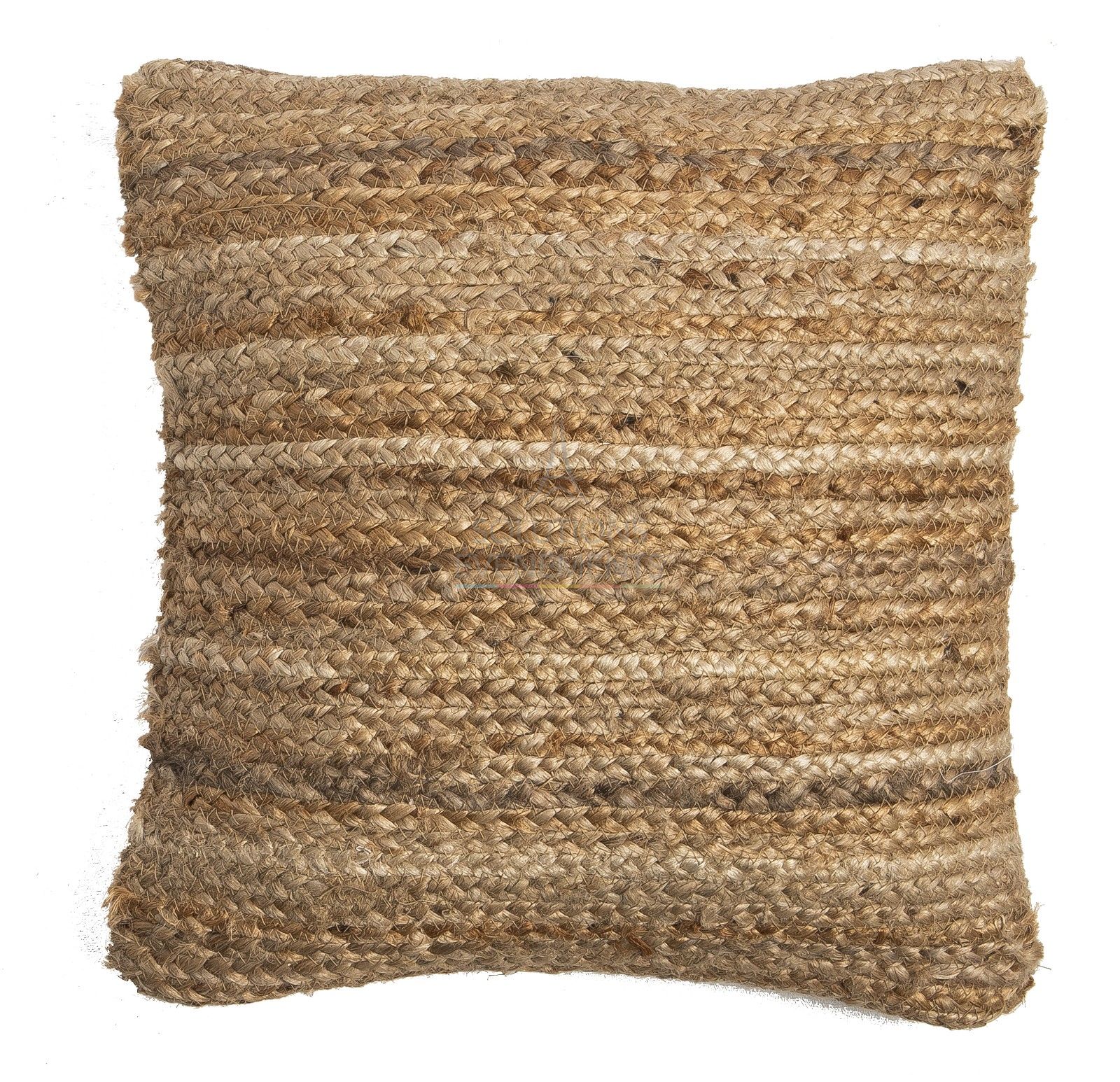 Location de coussin en jute naturellle 45x45 cm