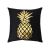 Black Pineapple cushion