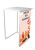 custom white kubo high table rental
