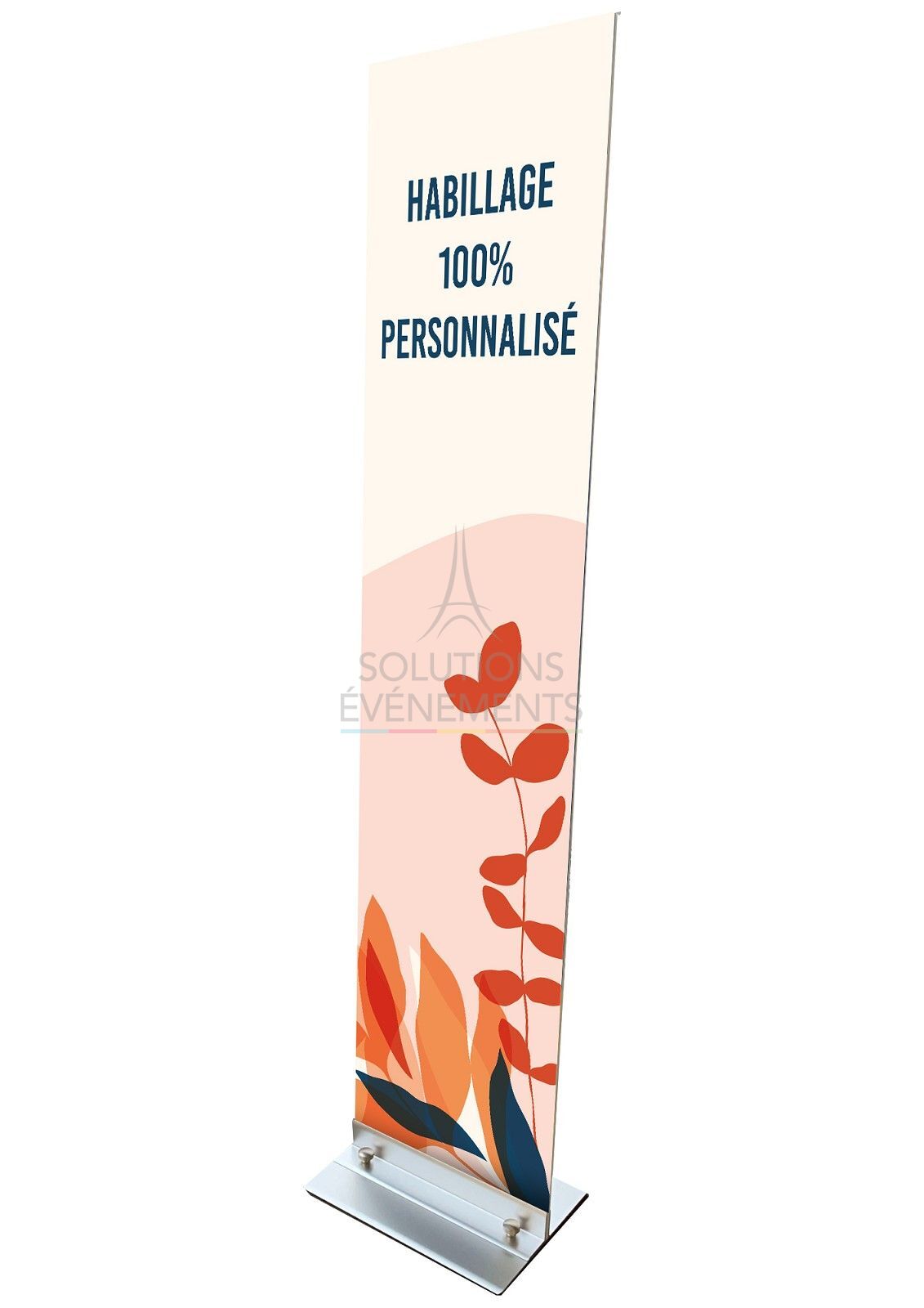 Rental Totem signage double-sided