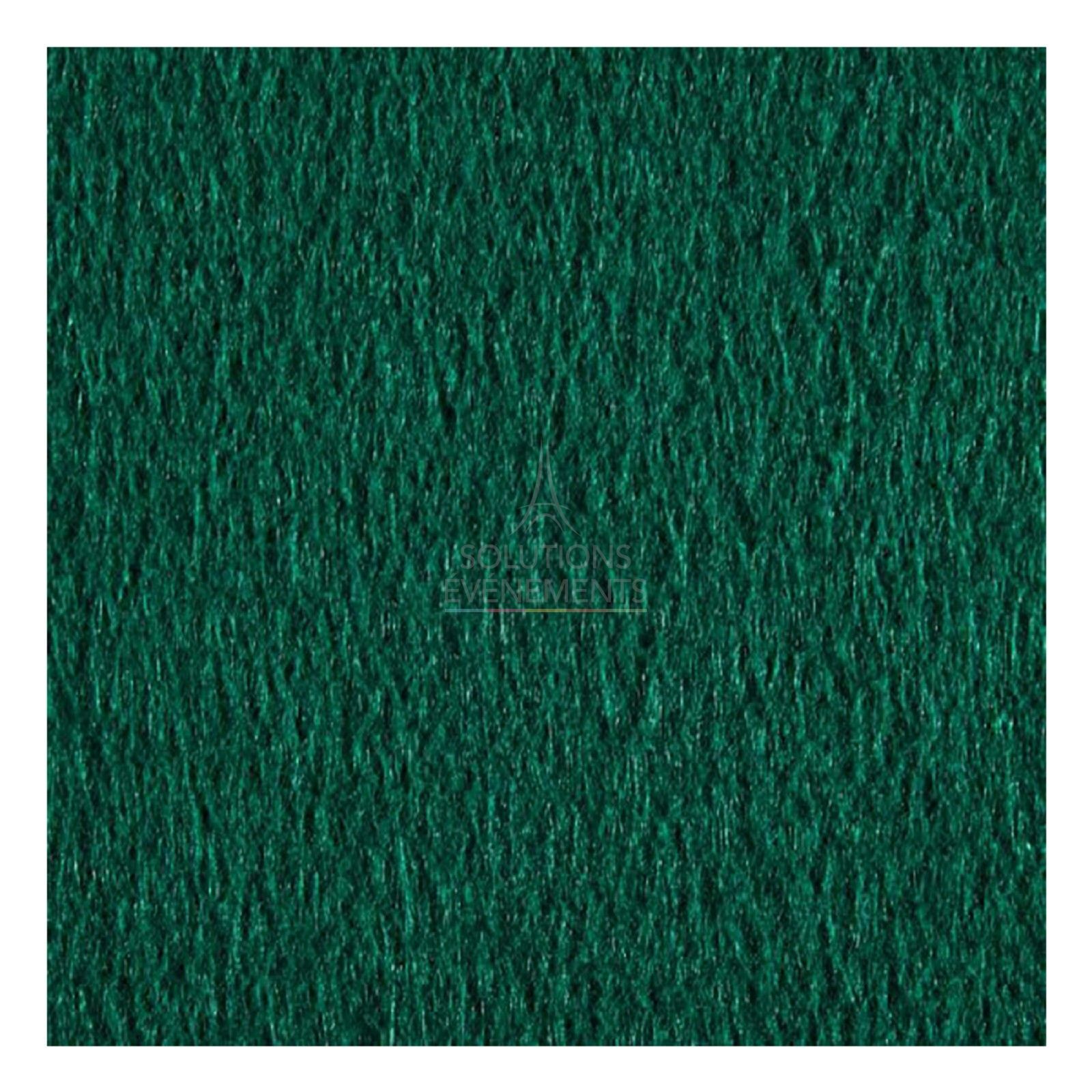 Cut per m2 dark green carpet 0637 - Visual 2