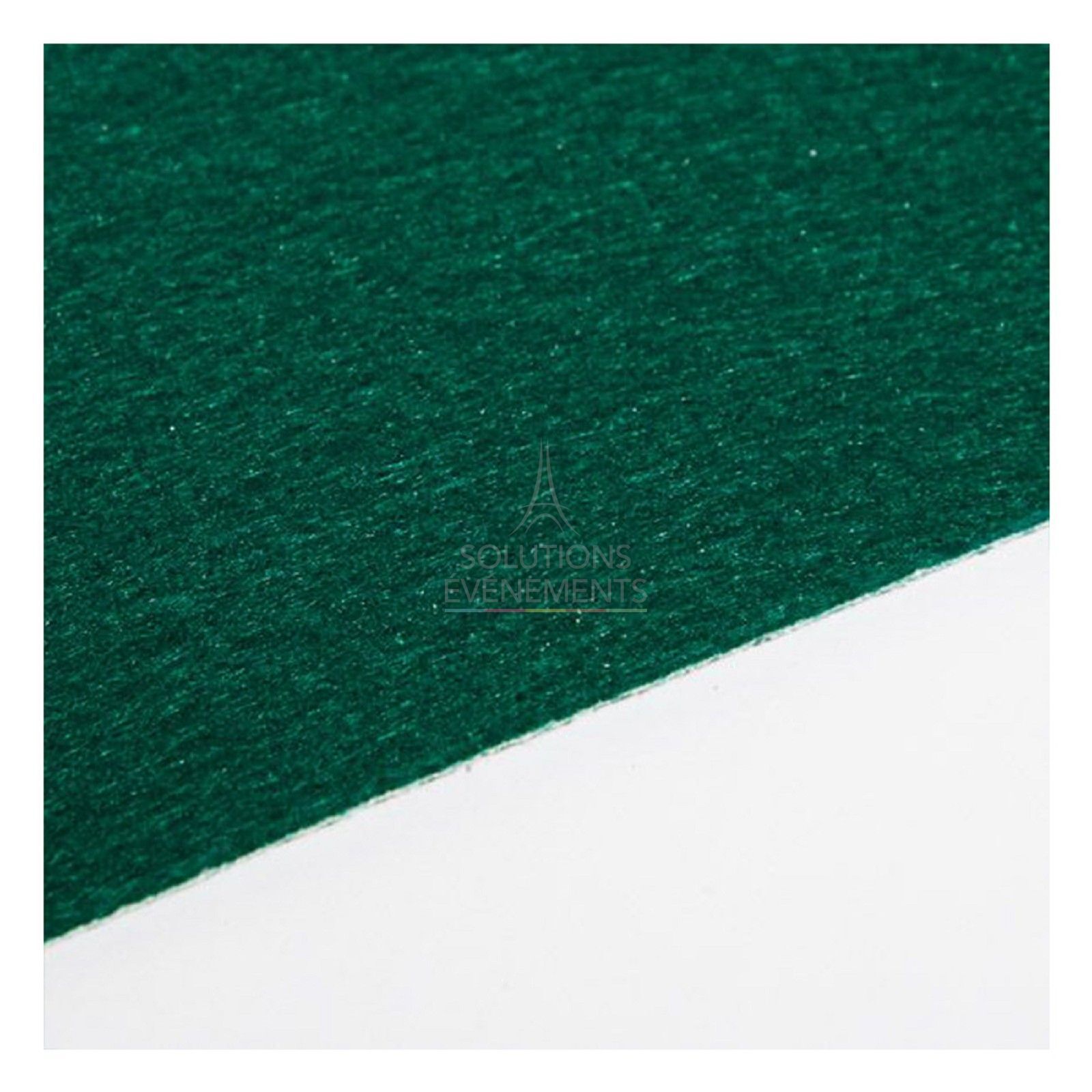 Cut per m2 dark green carpet 0637 - Visual 3