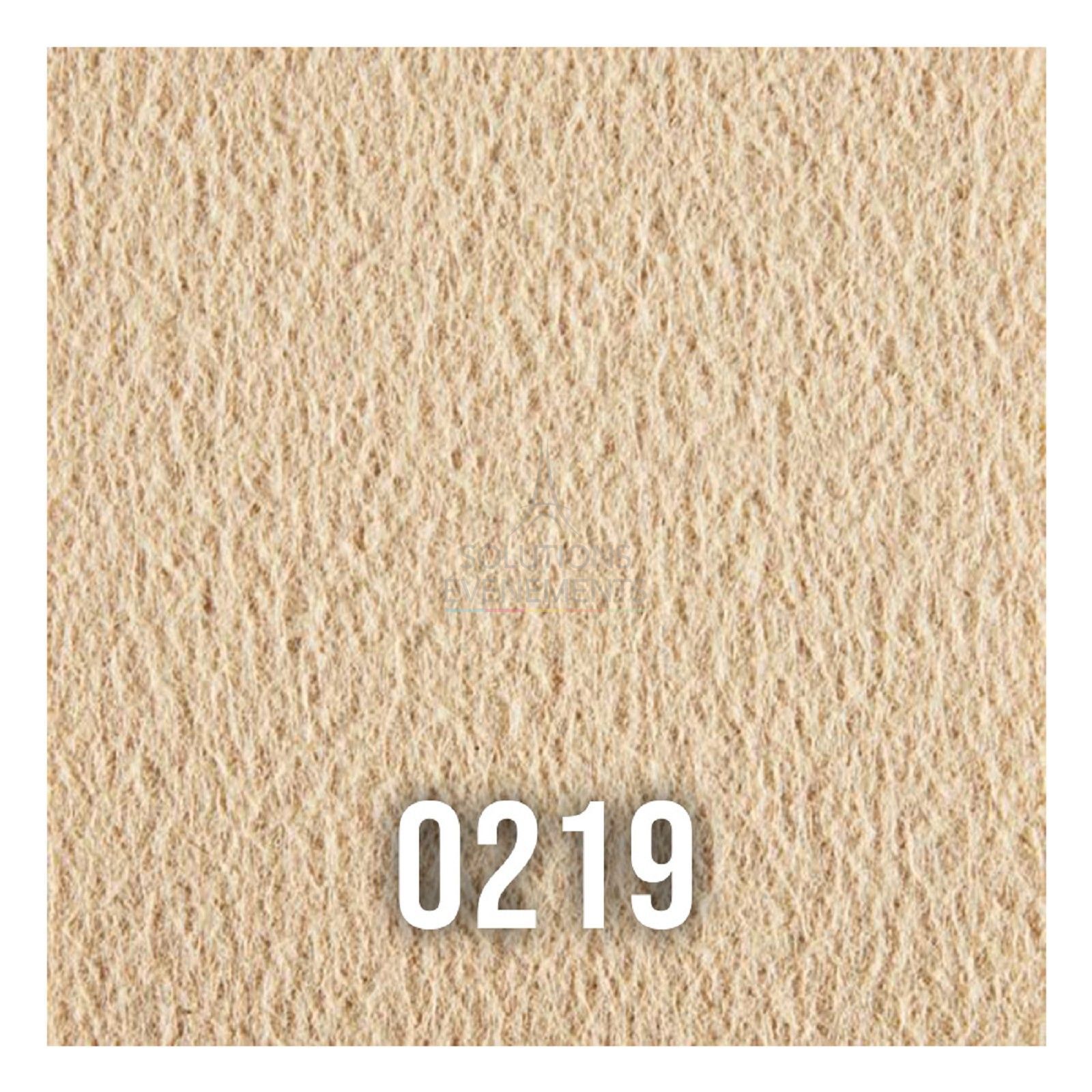 Flame-retardant disposable carpet cut for events and exhibitions