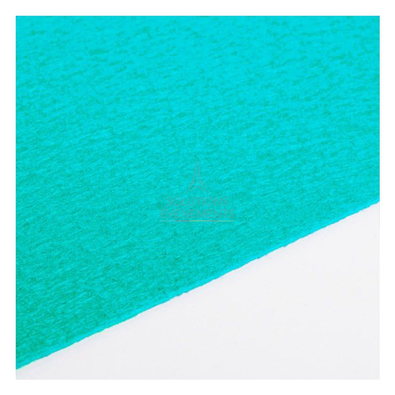 Cut per m2 turquoise carpet 3924 - Visual 3