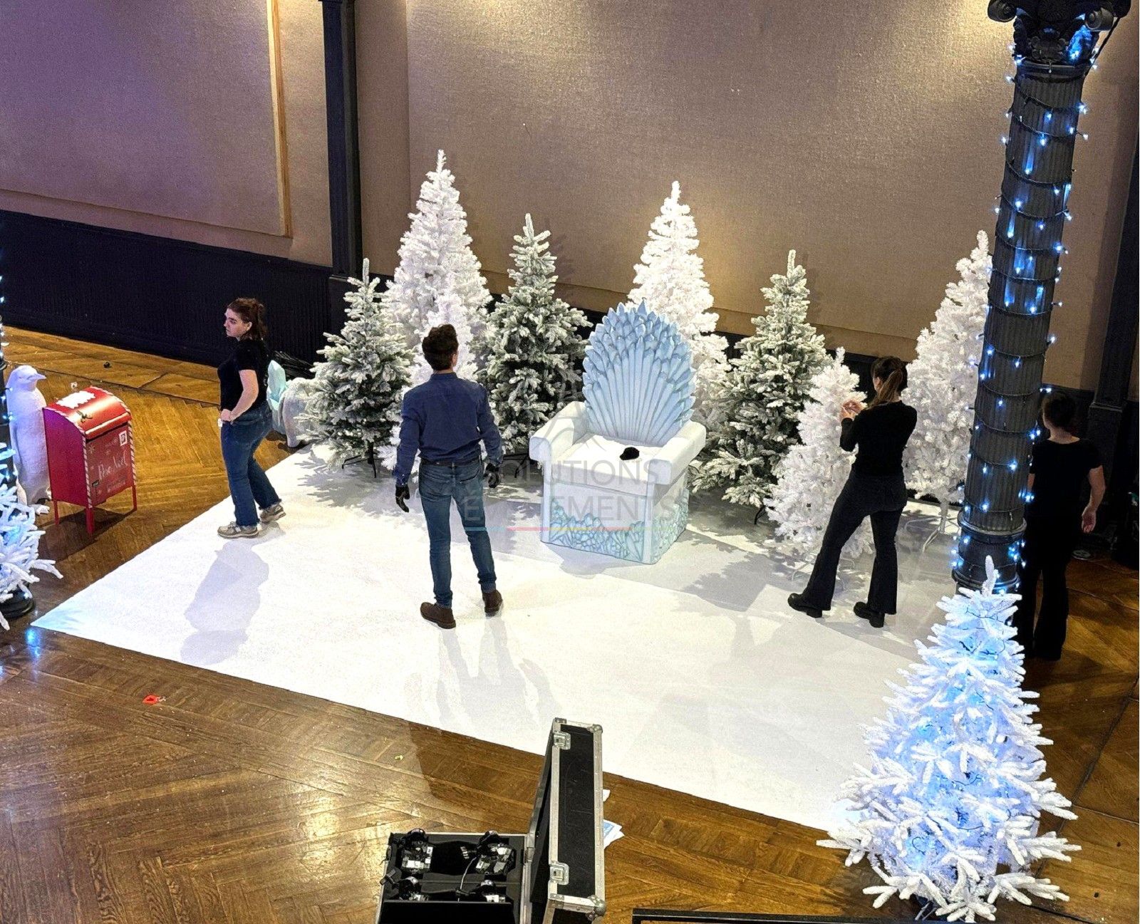 Cut per m2 white carpet 0110 - Visual 6