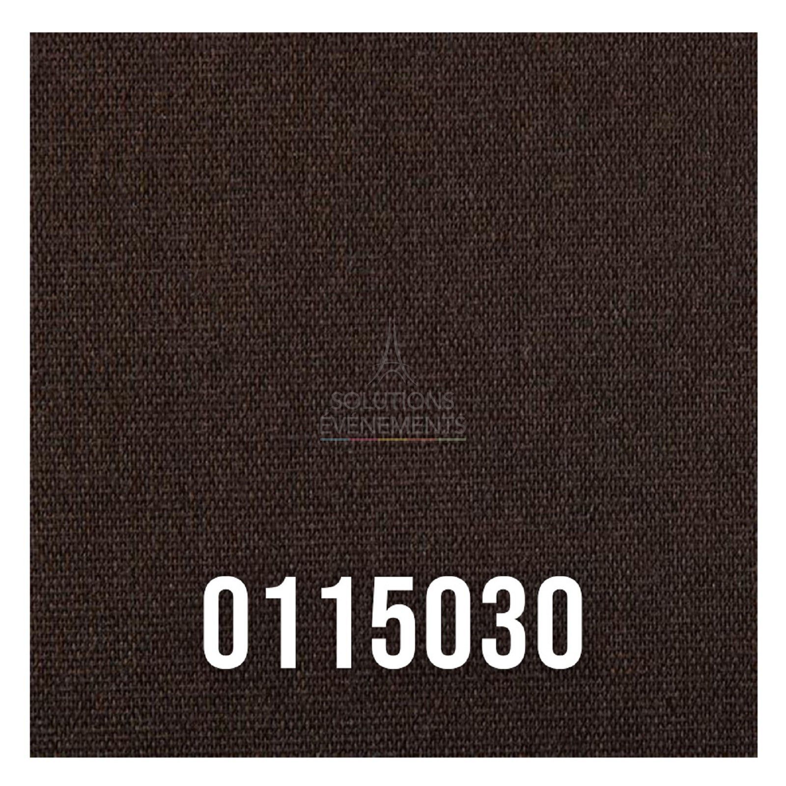 Dark brown brushed cotton roll 140g - 0115030 - Visual 1