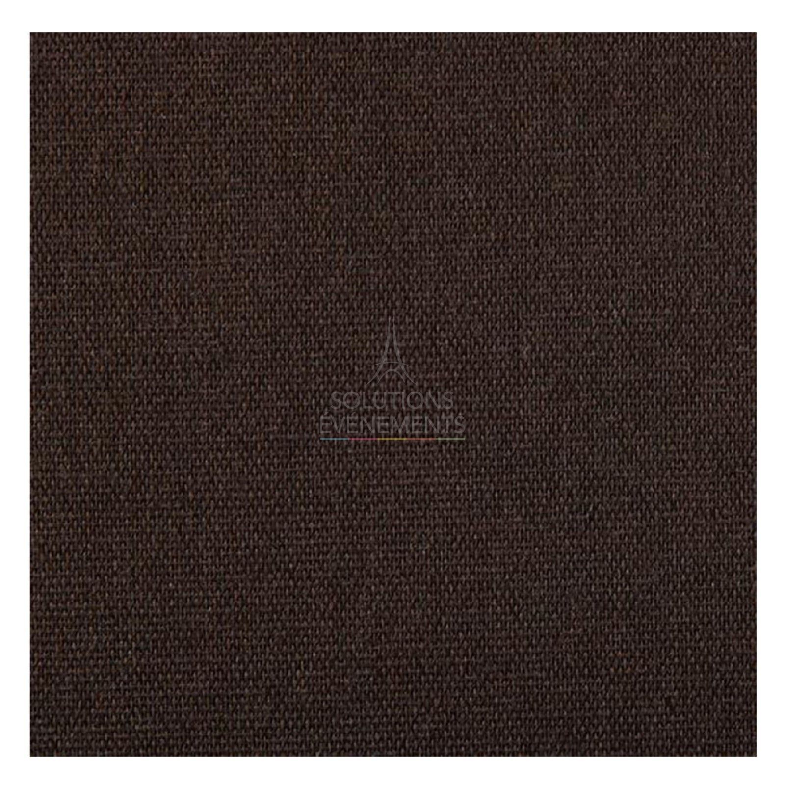 Dark brown brushed cotton roll 140g - 0115030 - Visual 2