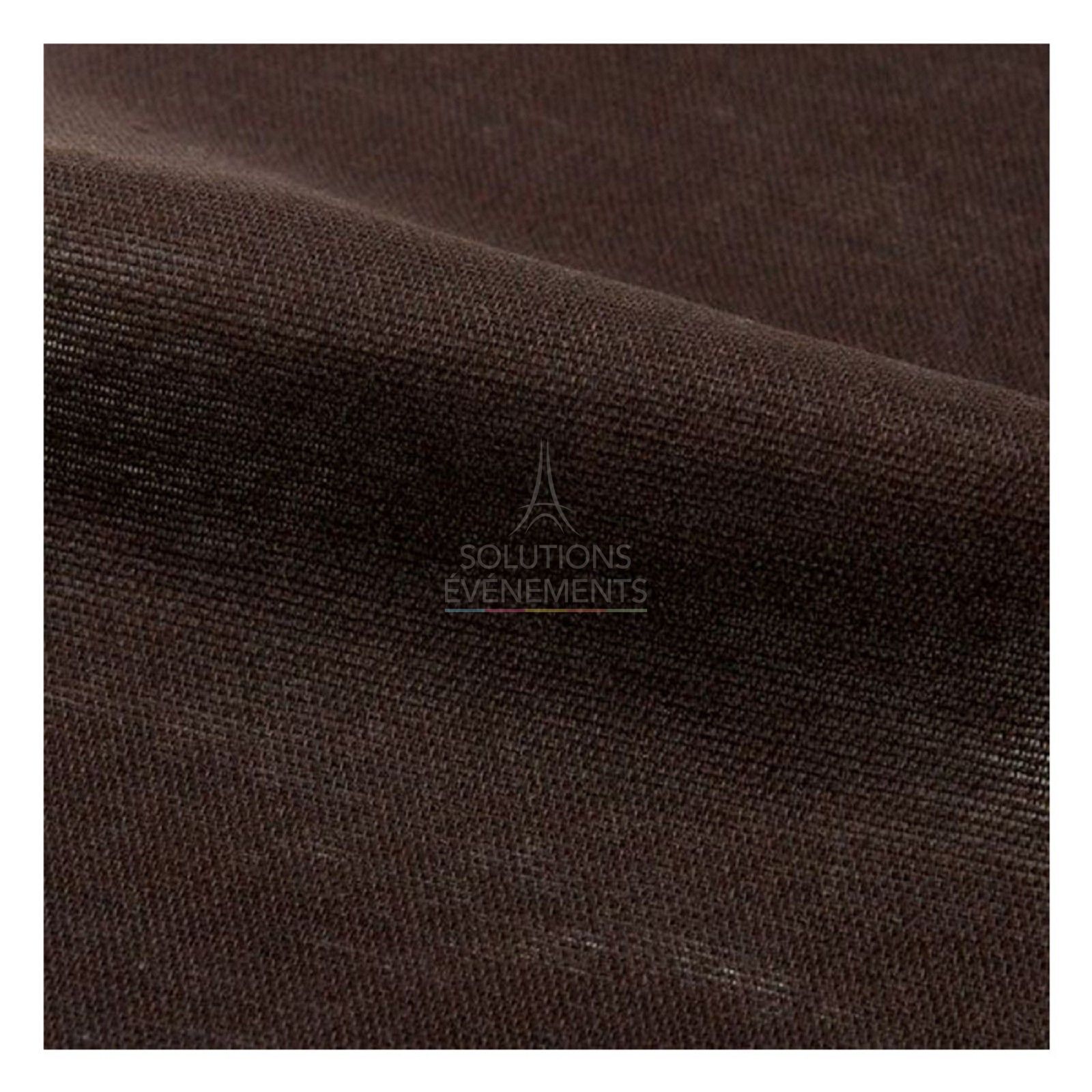 Dark brown brushed cotton roll 140g - 0115030 - Visual 3