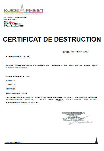 Destruction and recycling CARTON - Visual 3