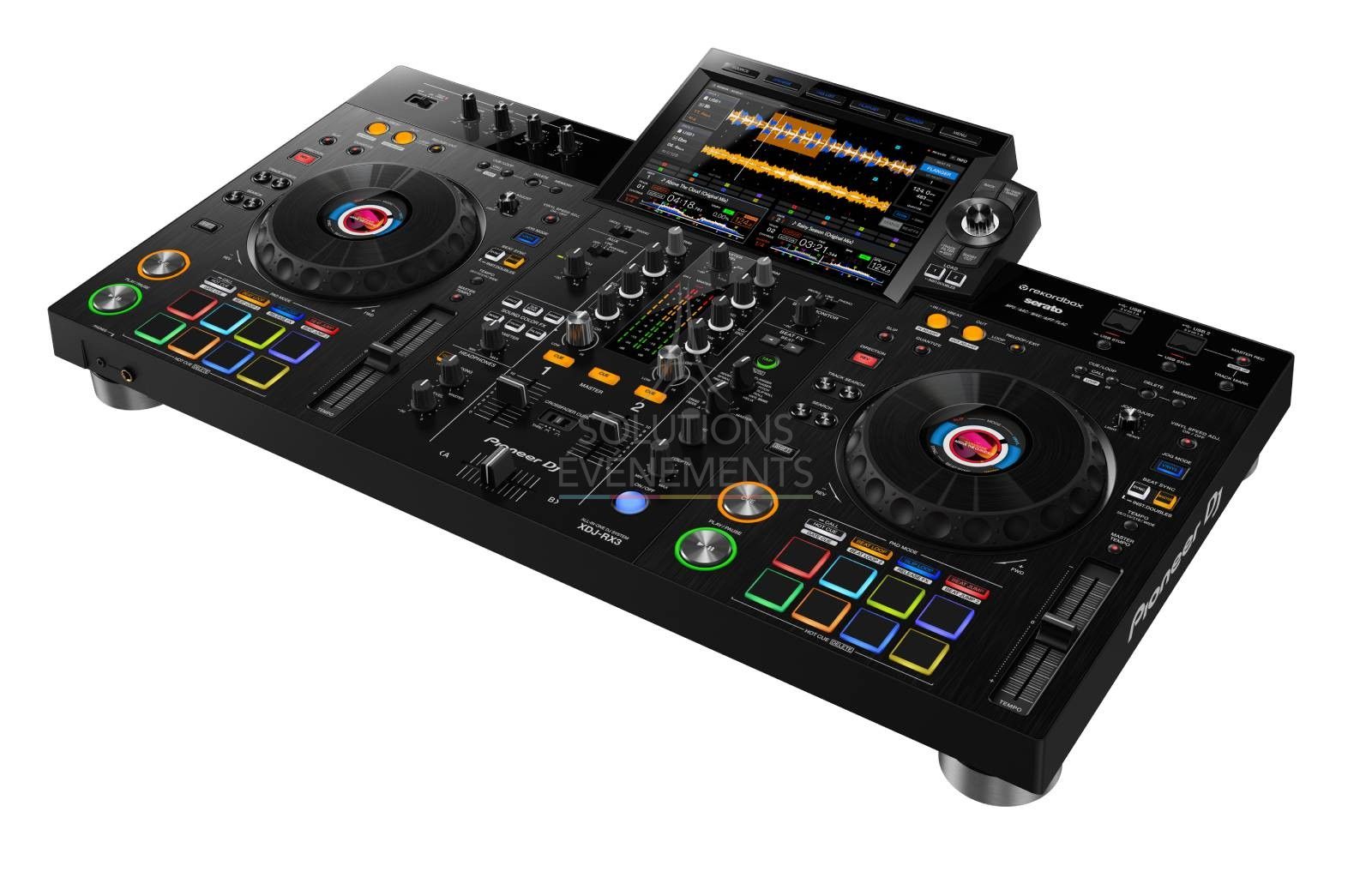 DJ PRO control room - Pioneer XDJ-RX3 - Visual 2