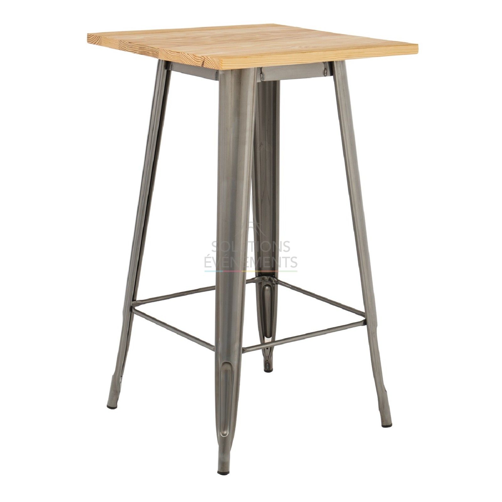 Industrial standing dining rental