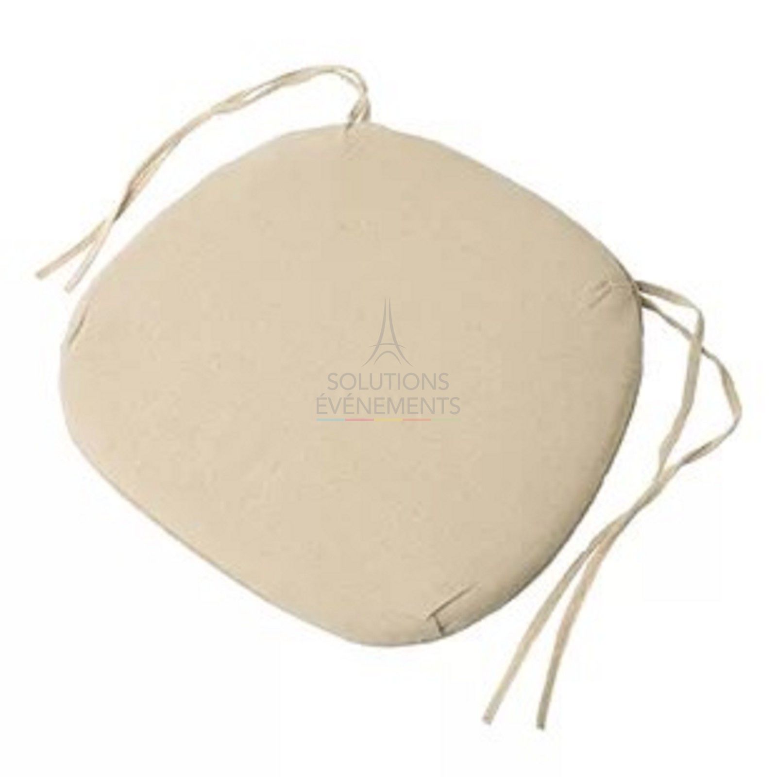 Cross-back chair cushion rental