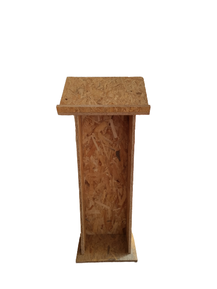 OSB wooden desk Made in France.