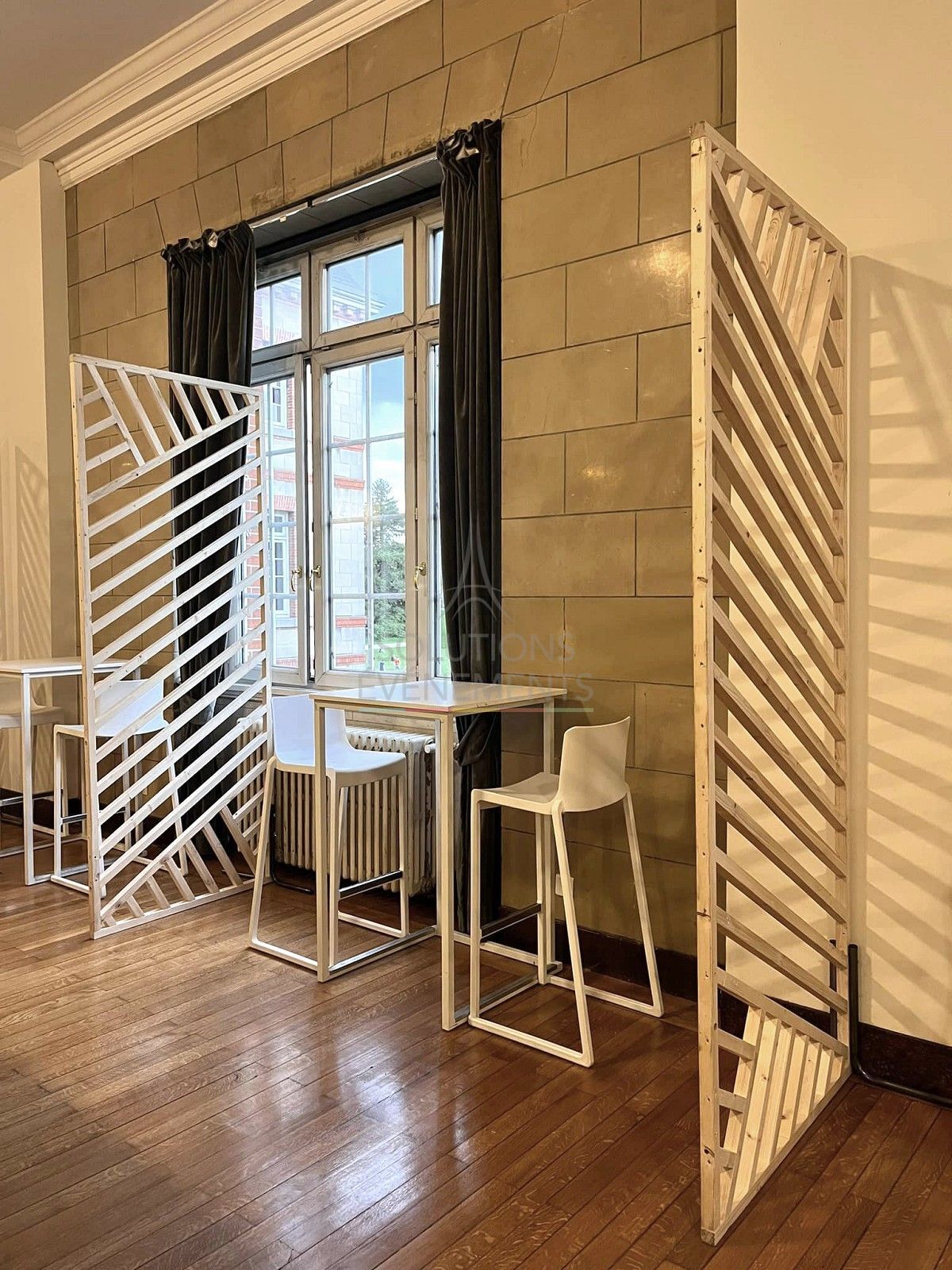 Eco-Responsible Zigzag Partition - 100x250 cm - Visual 4